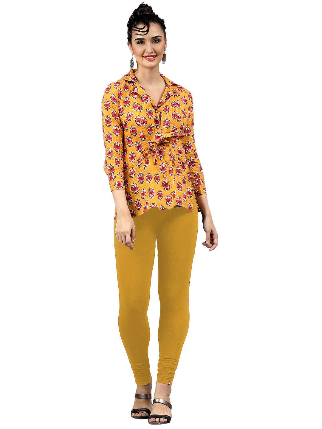 Presta Churidar Leggings Premium - Golden Skin