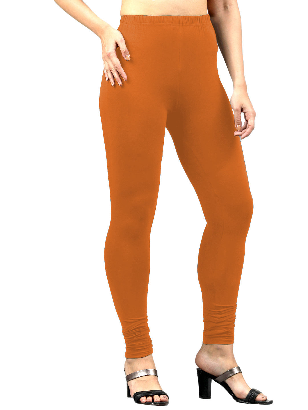 Presta Churidar Leggings Premium - Golden Yellow