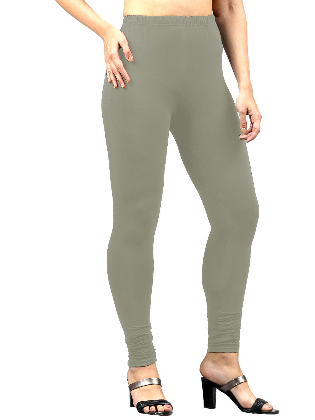 Presta Churidar Leggings Premium - Grey