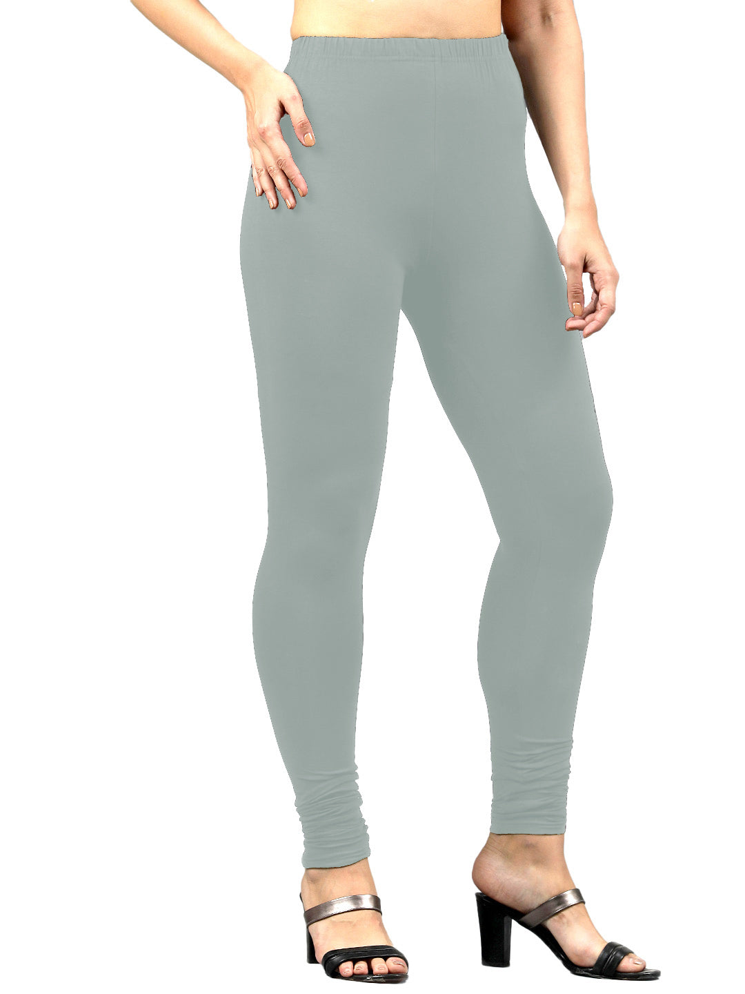 Presta Churidar Leggings Premium - Ice Blue