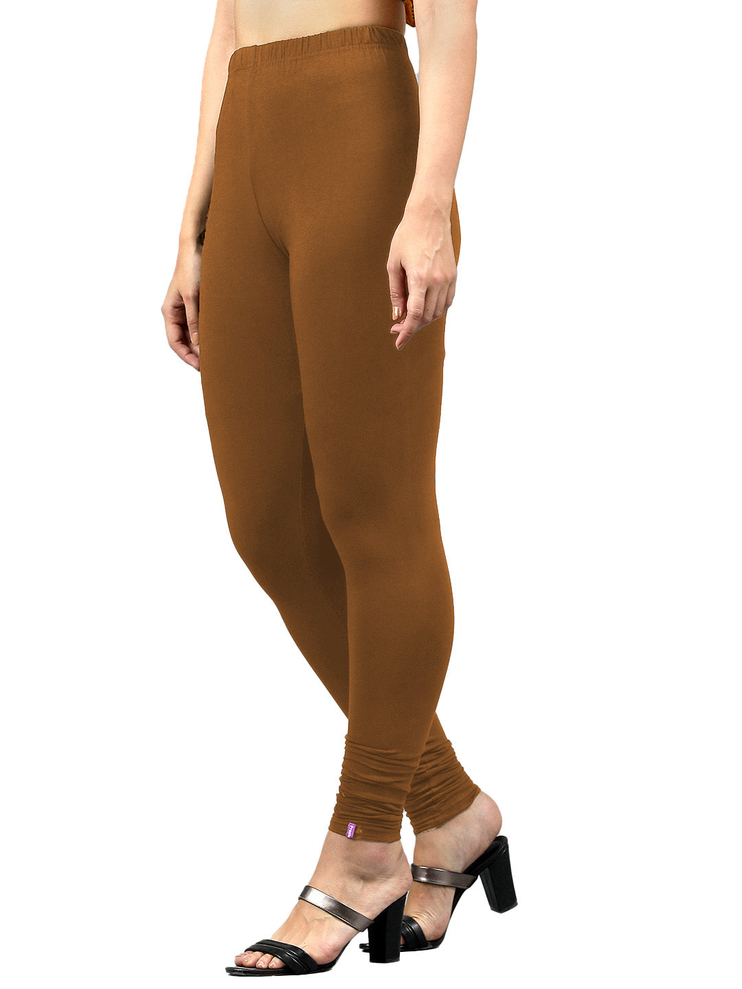 Presta Churidar Leggings Premium - Kakki