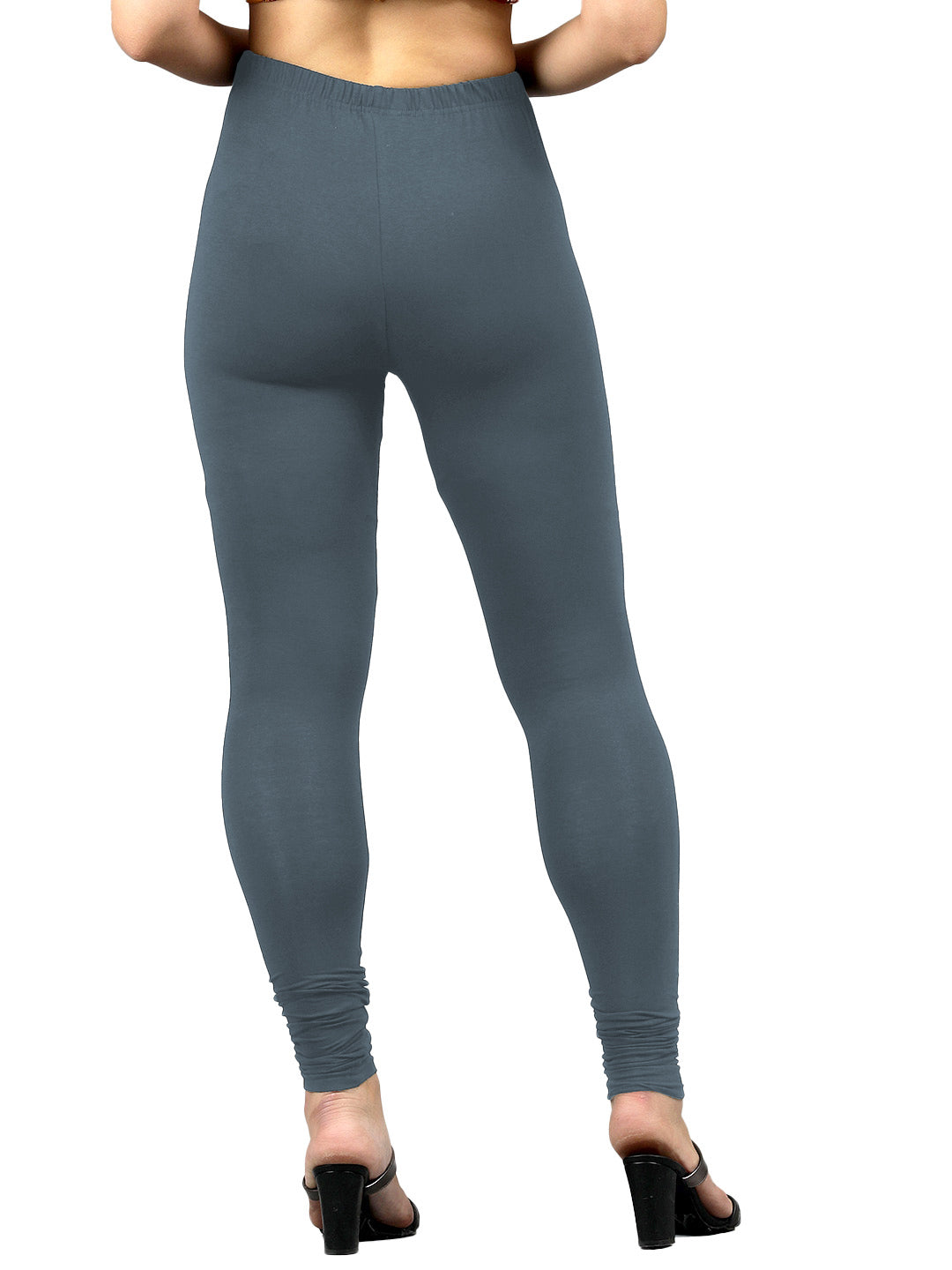 Presta Churidar Leggings Premium - Lt.Ash
