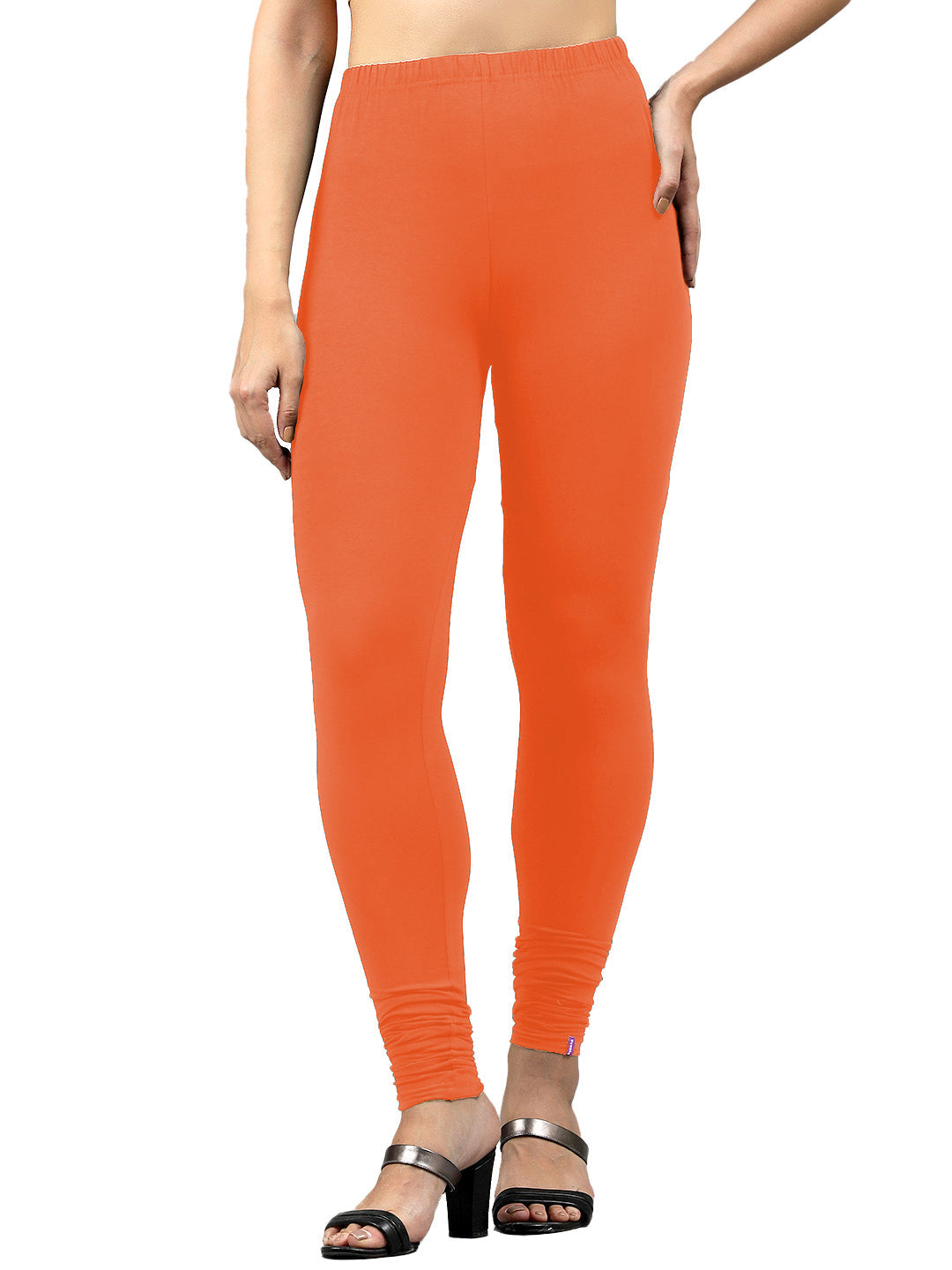 Presta Churidar Leggings Premium - Lt.Orange