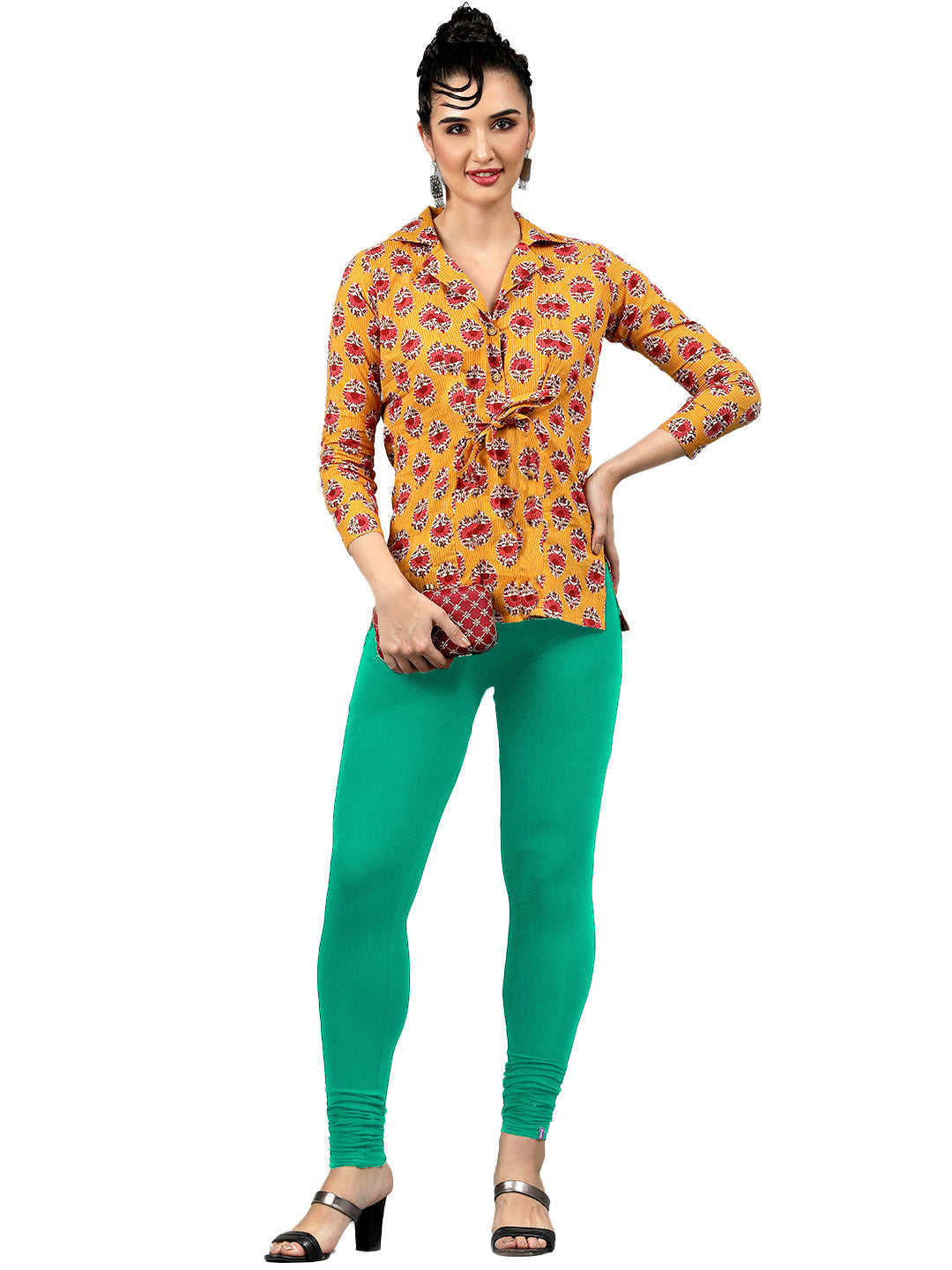 Presta Churidar Leggings Premium - Lt.Ramar