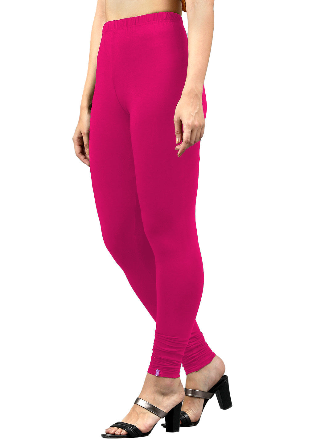 Presta Churidar Leggings Premium - Lt.Rani