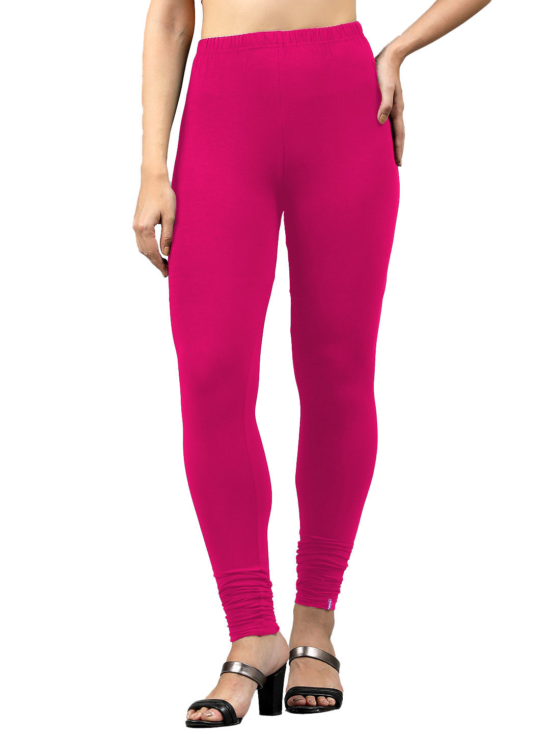 Presta Churidar Leggings Premium - Lt.Rani