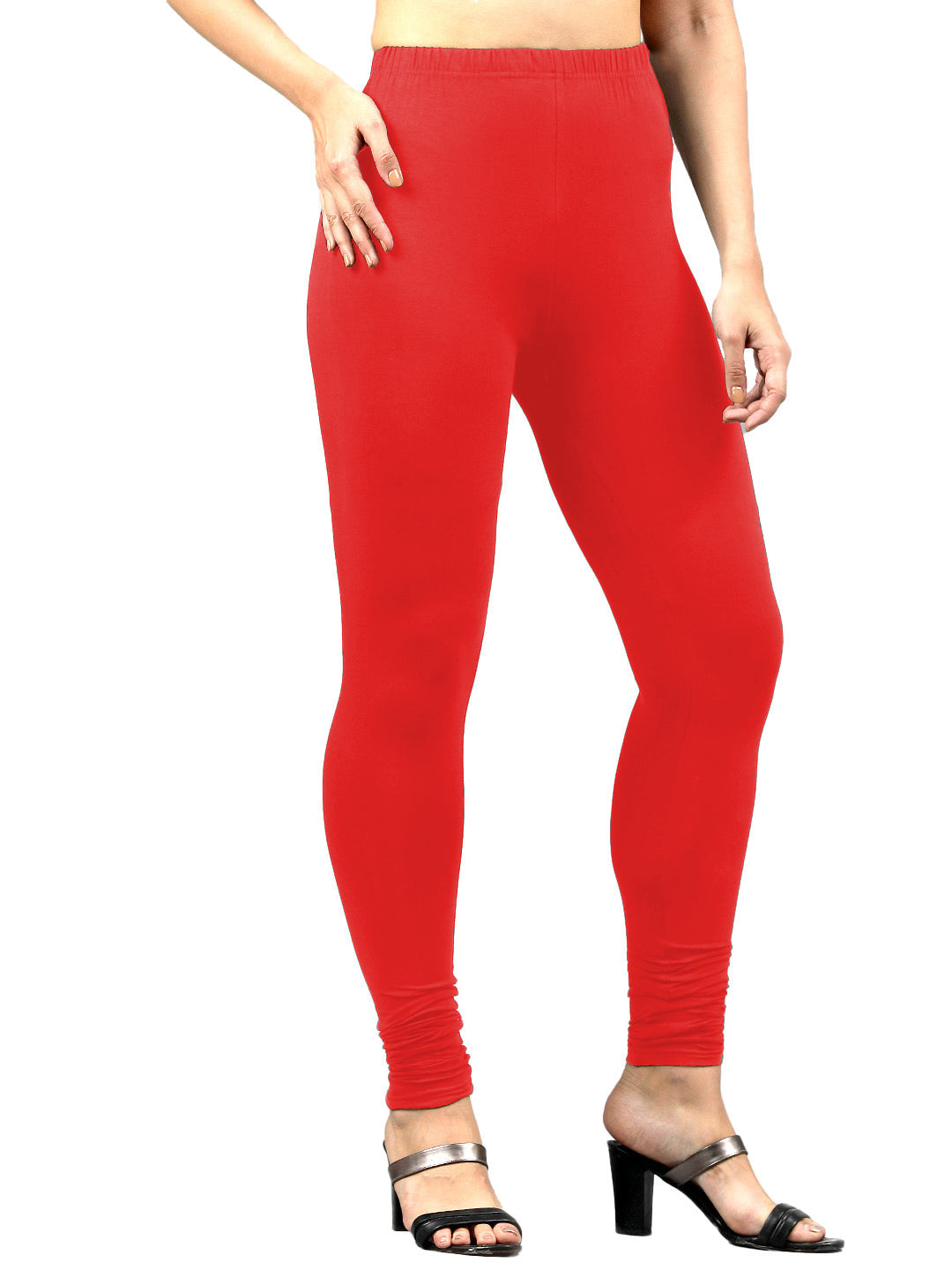 Presta Churidar Leggings Premium - Lt.Tomato