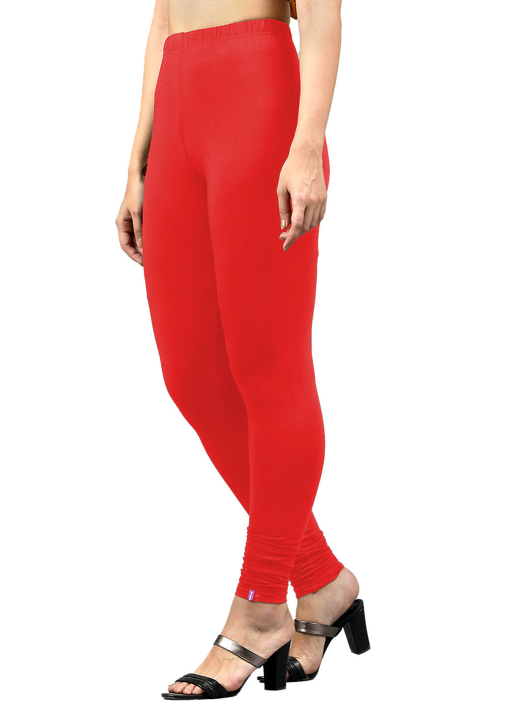 Presta Churidar Leggings Premium - Lt.Tomato