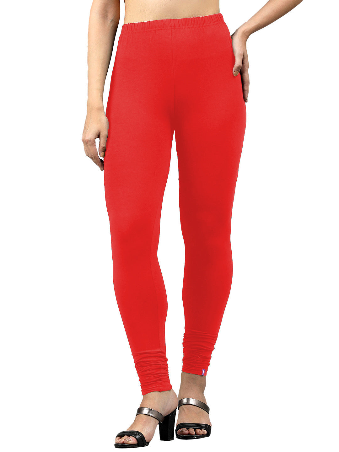 Presta Churidar Leggings Premium - Lt.Tomato