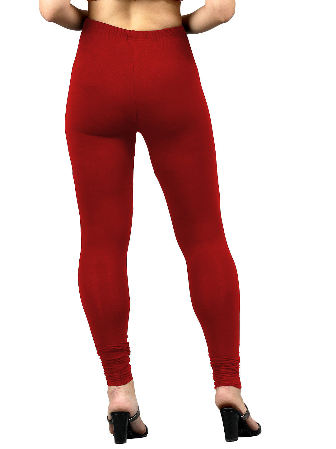 Presta Churidar Leggings Premium - Maroon 