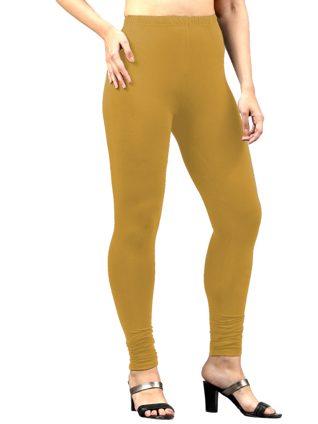 Presta Churidar Leggings Premium - Mustard