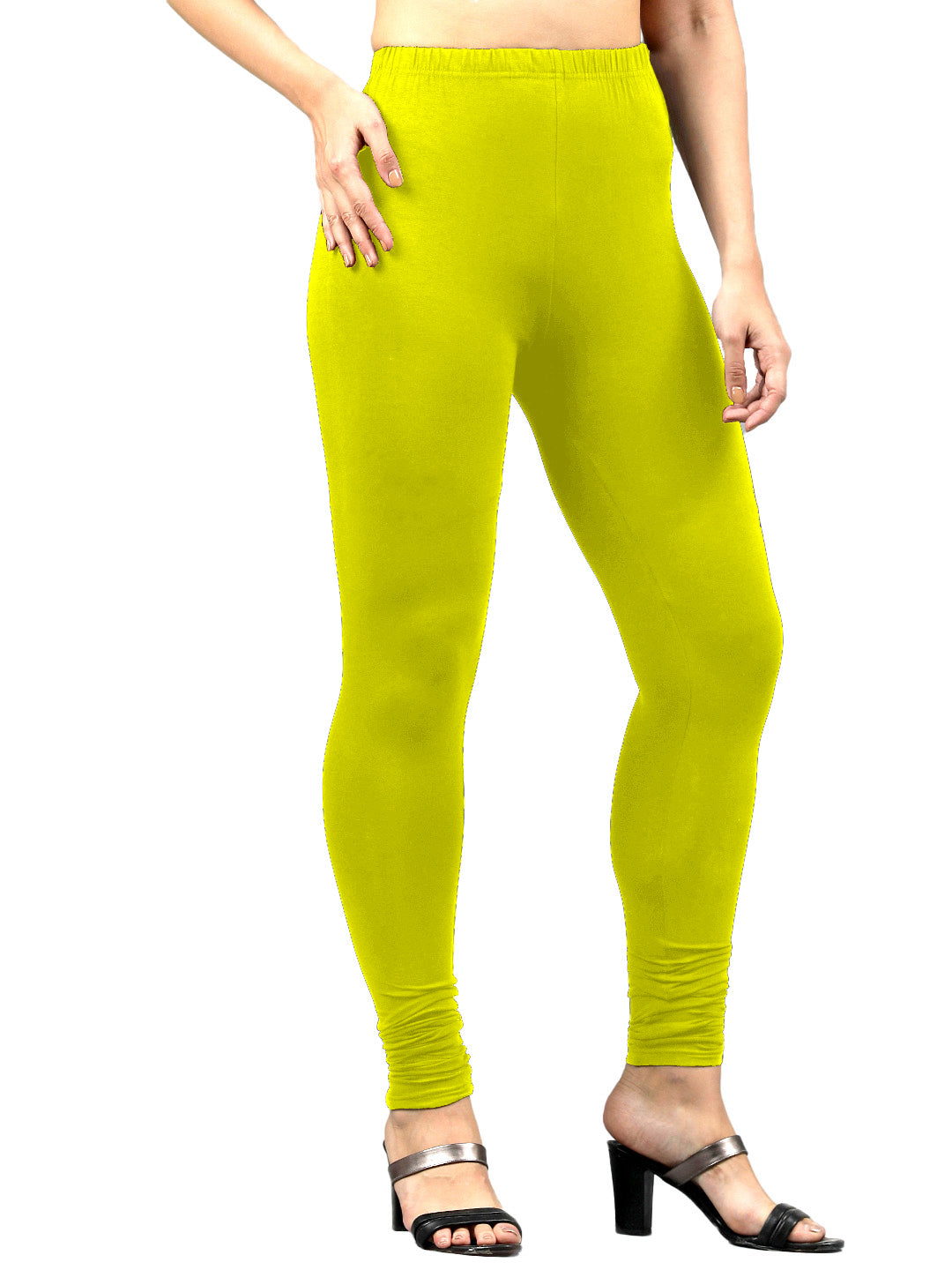 Presta Churidar Leggings Premium - New Green