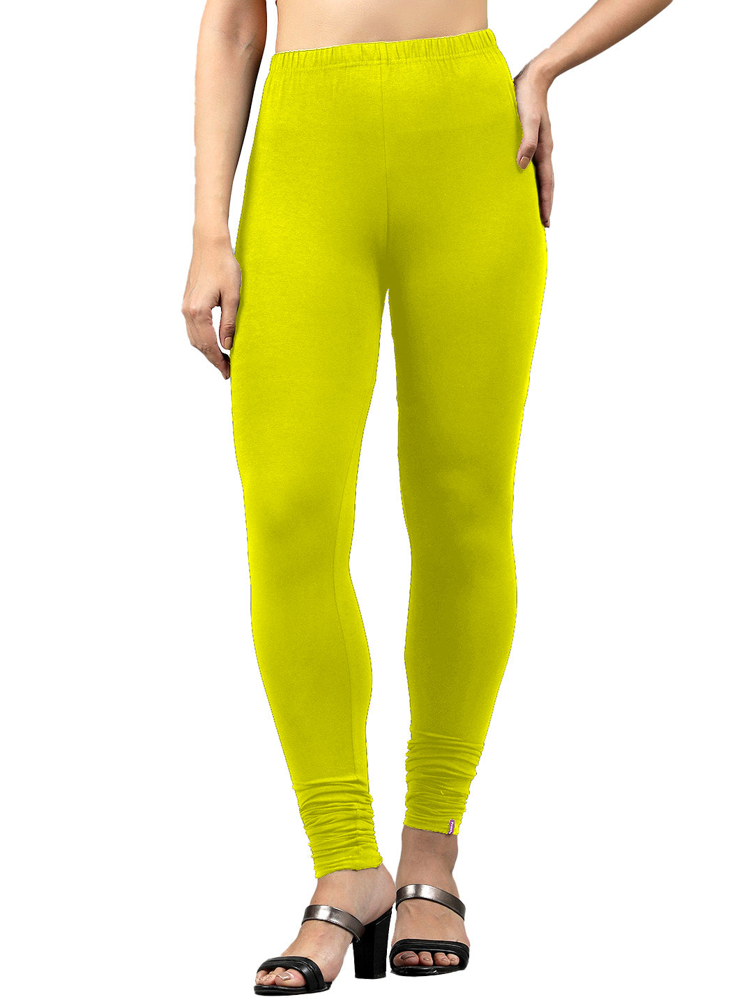 Presta Churidar Leggings Premium - New Green