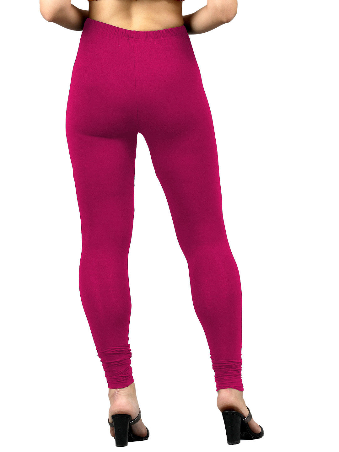 Presta Churidar Leggings Premium - Old Megentha