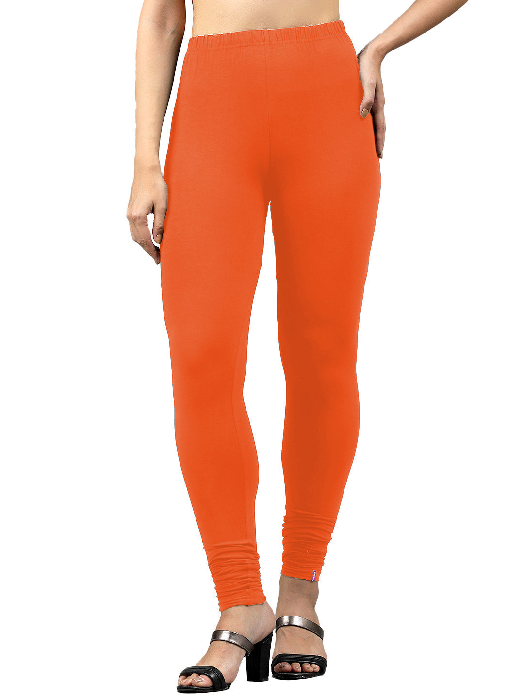 Presta Churidar Leggings Premium - Peach
