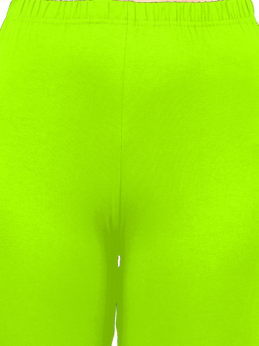 Presta Churidar Leggings Premium - Pista Green