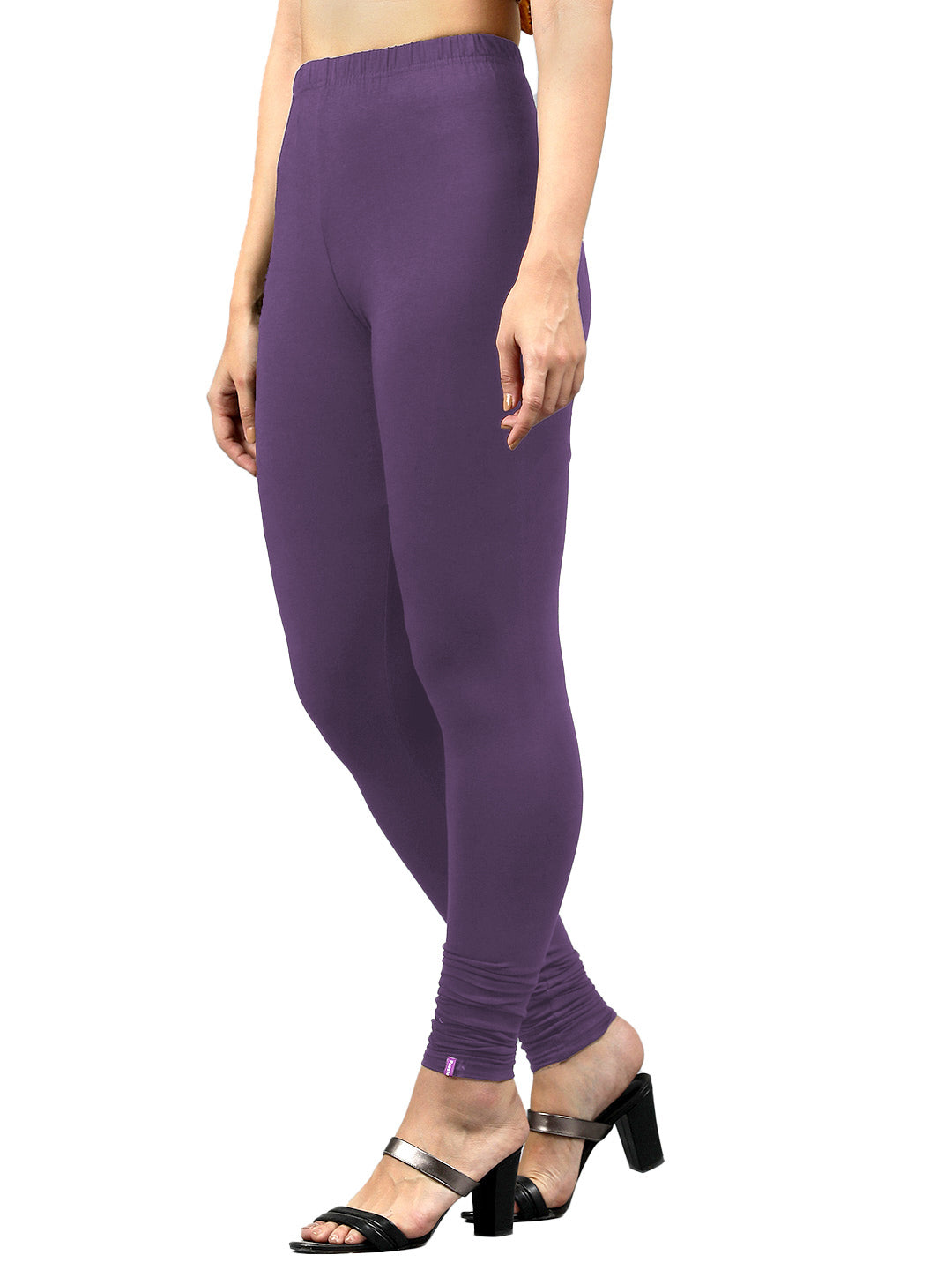 Presta Churidar Leggings Premium - Purple
