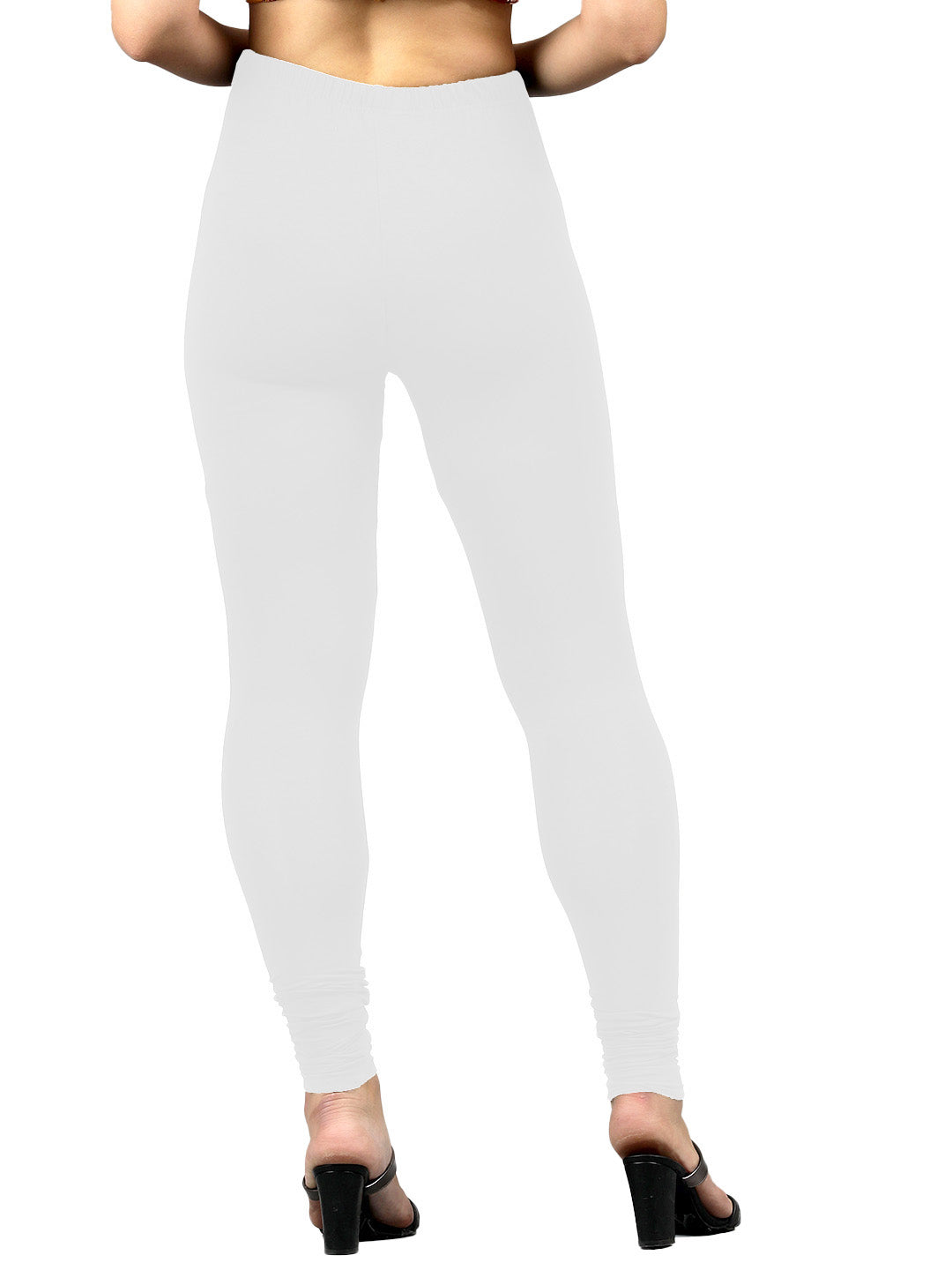 Presta Churidar Leggings Premium - White
