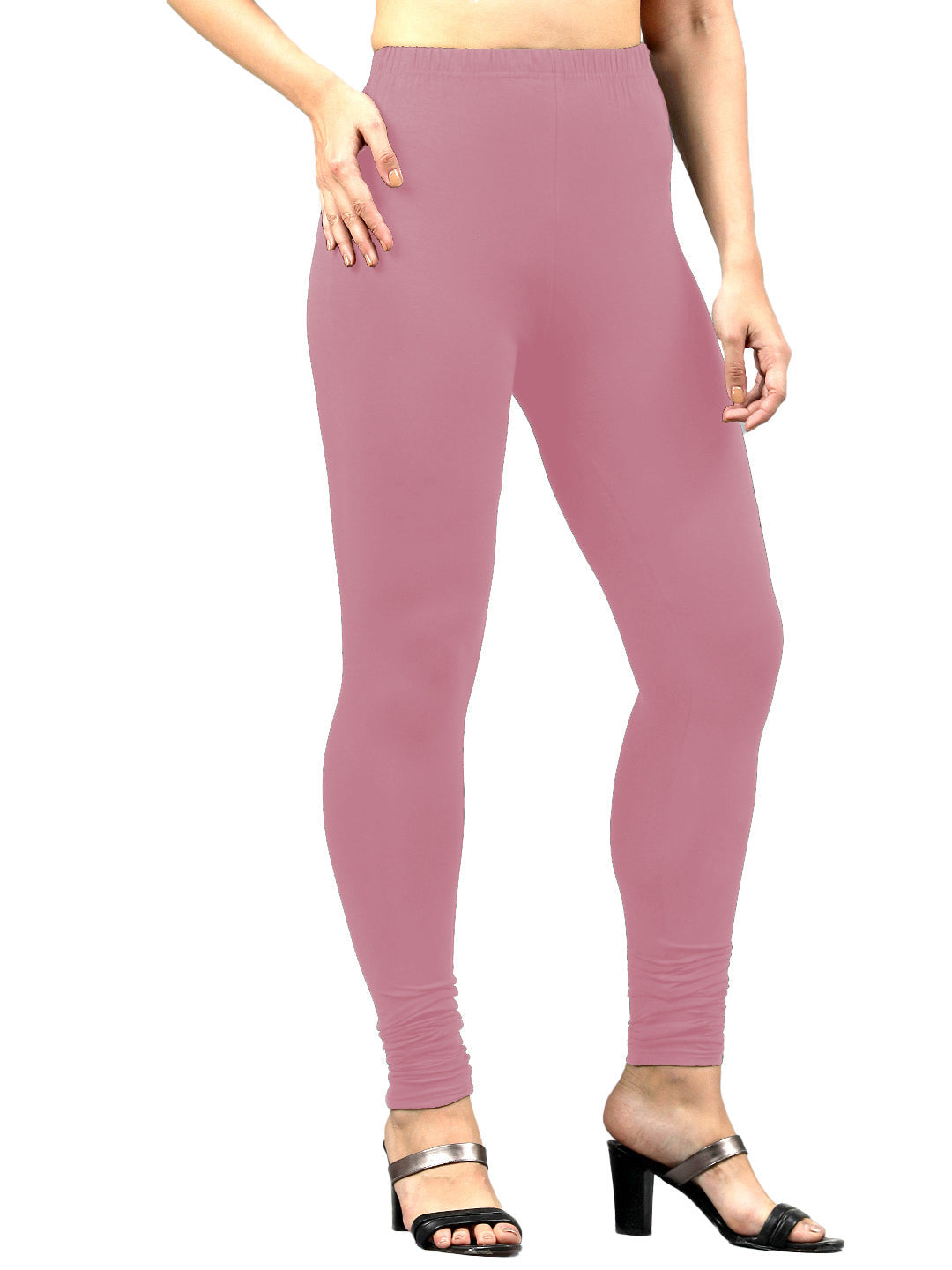 Presta Churidar Leggings Premium - Wild Rose