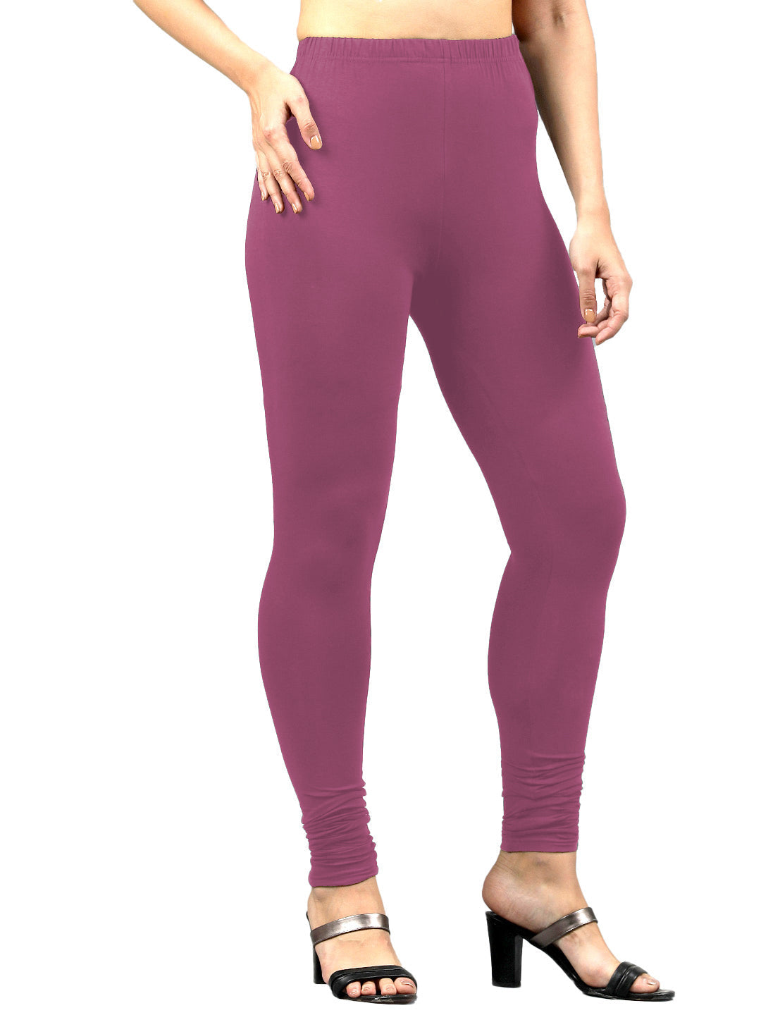 Presta Churidar Leggings Premium - Wine