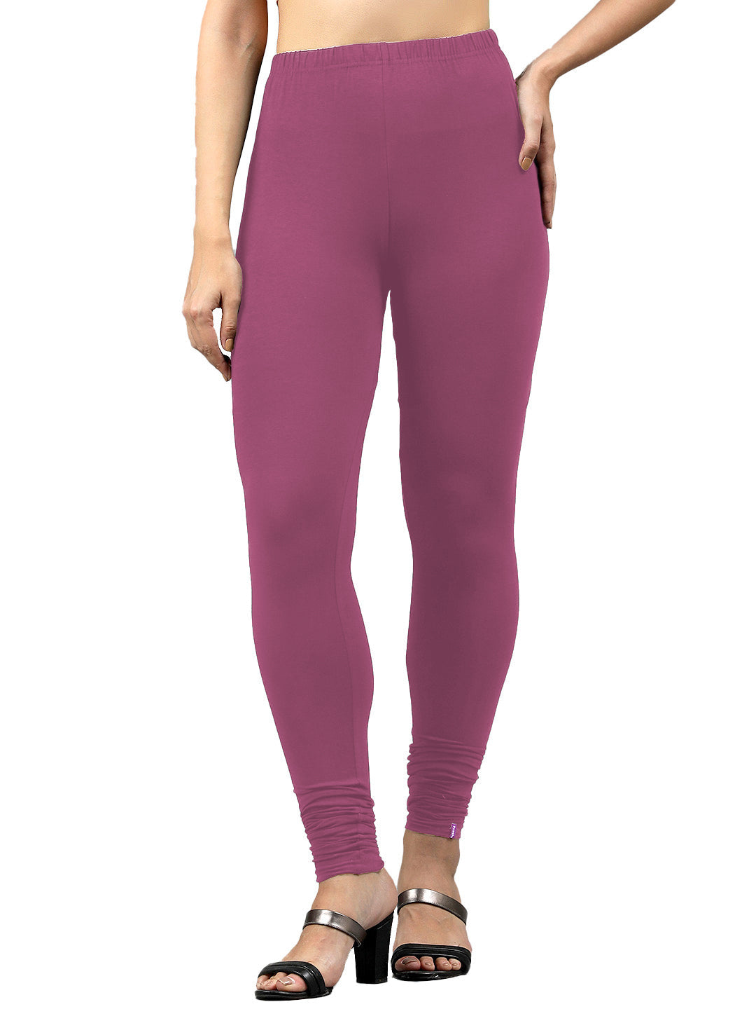 Presta Churidar Leggings Premium - Wine