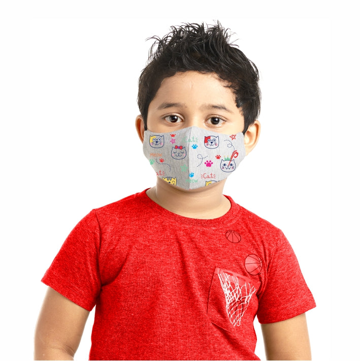 Poomer Kids Face Mask - 3 layer Anti-Bacterial & Anti-Pollution