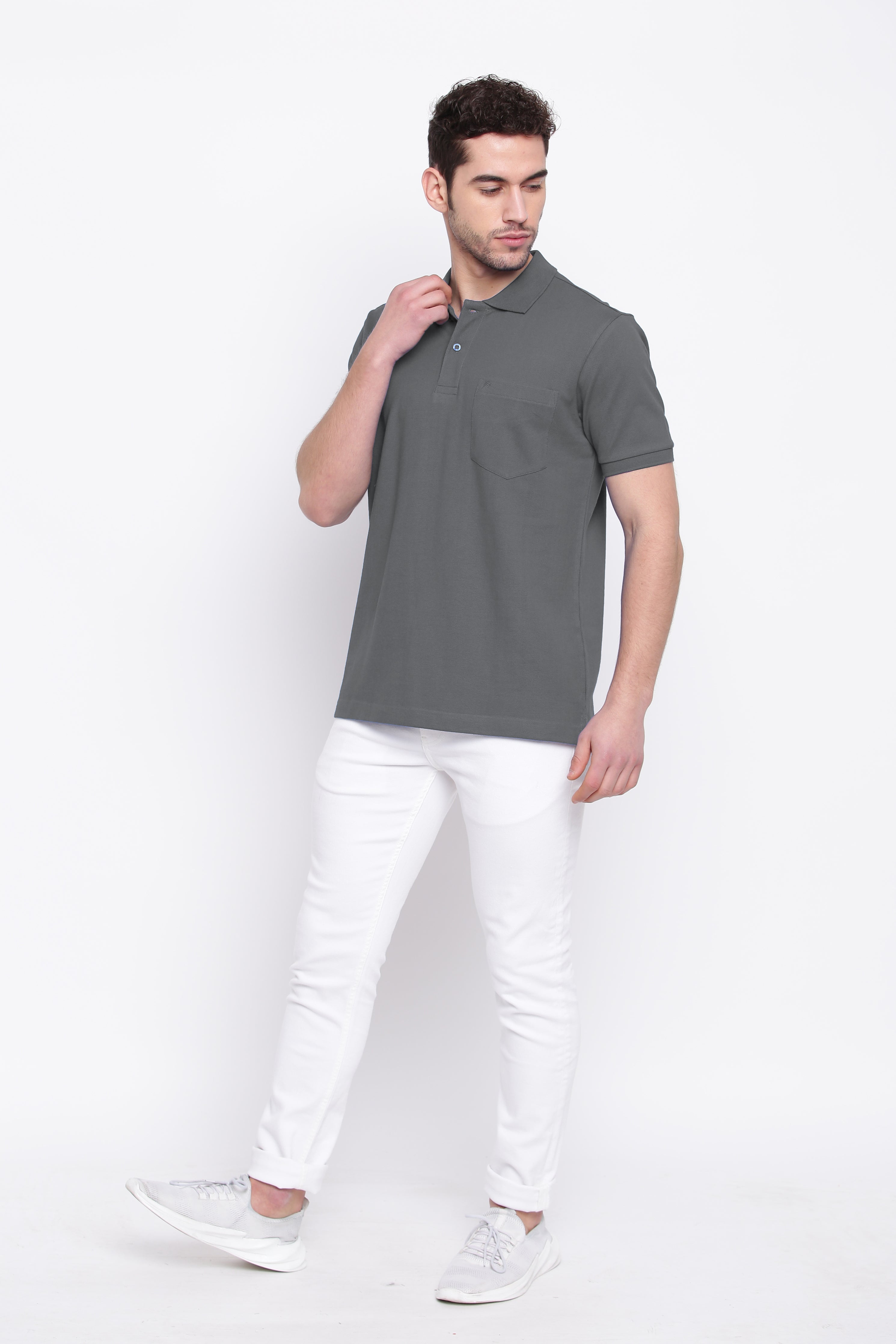 Poomer Premium Polo Collar T-Shirt