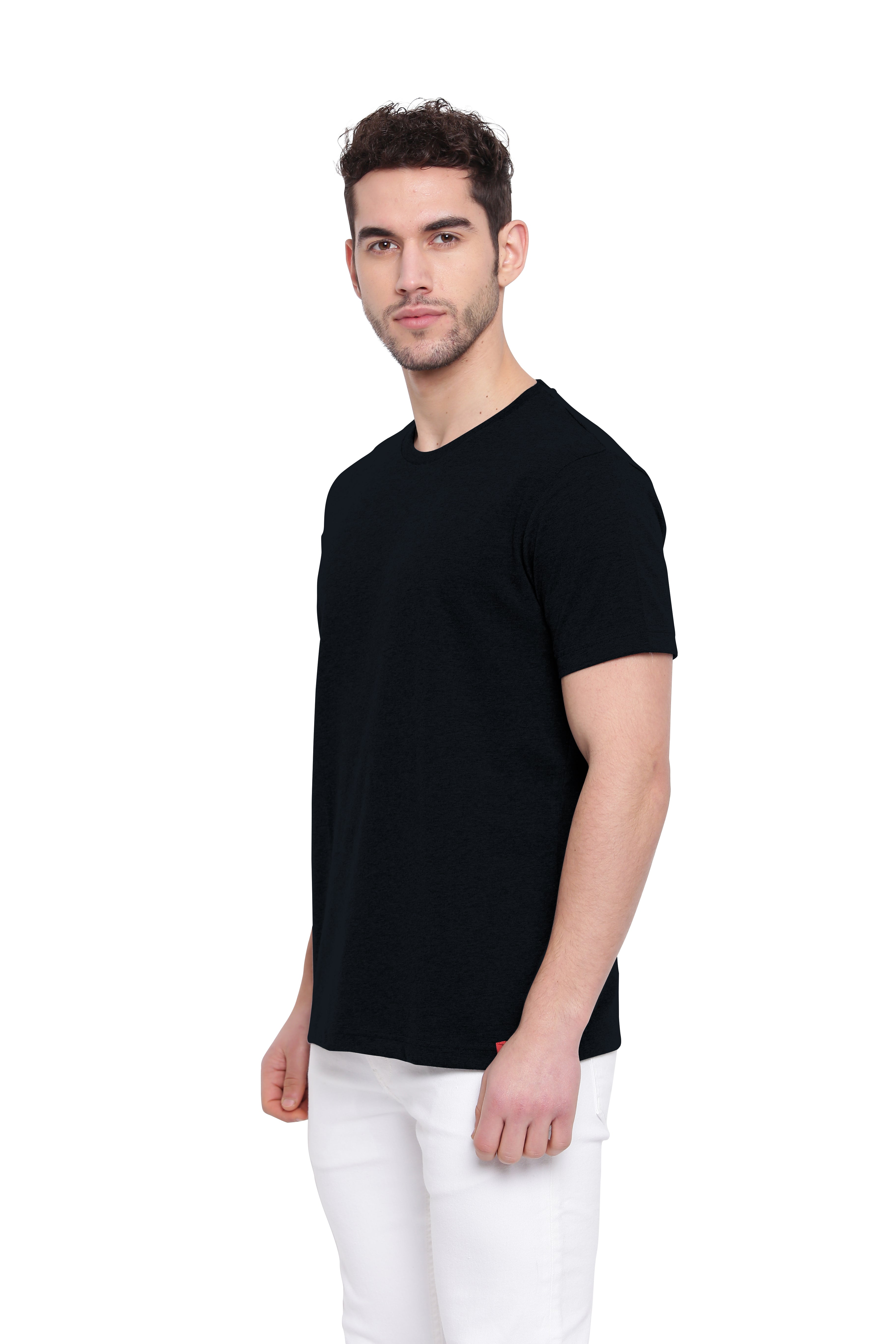 Poomer Casual T-Shirt - Black
