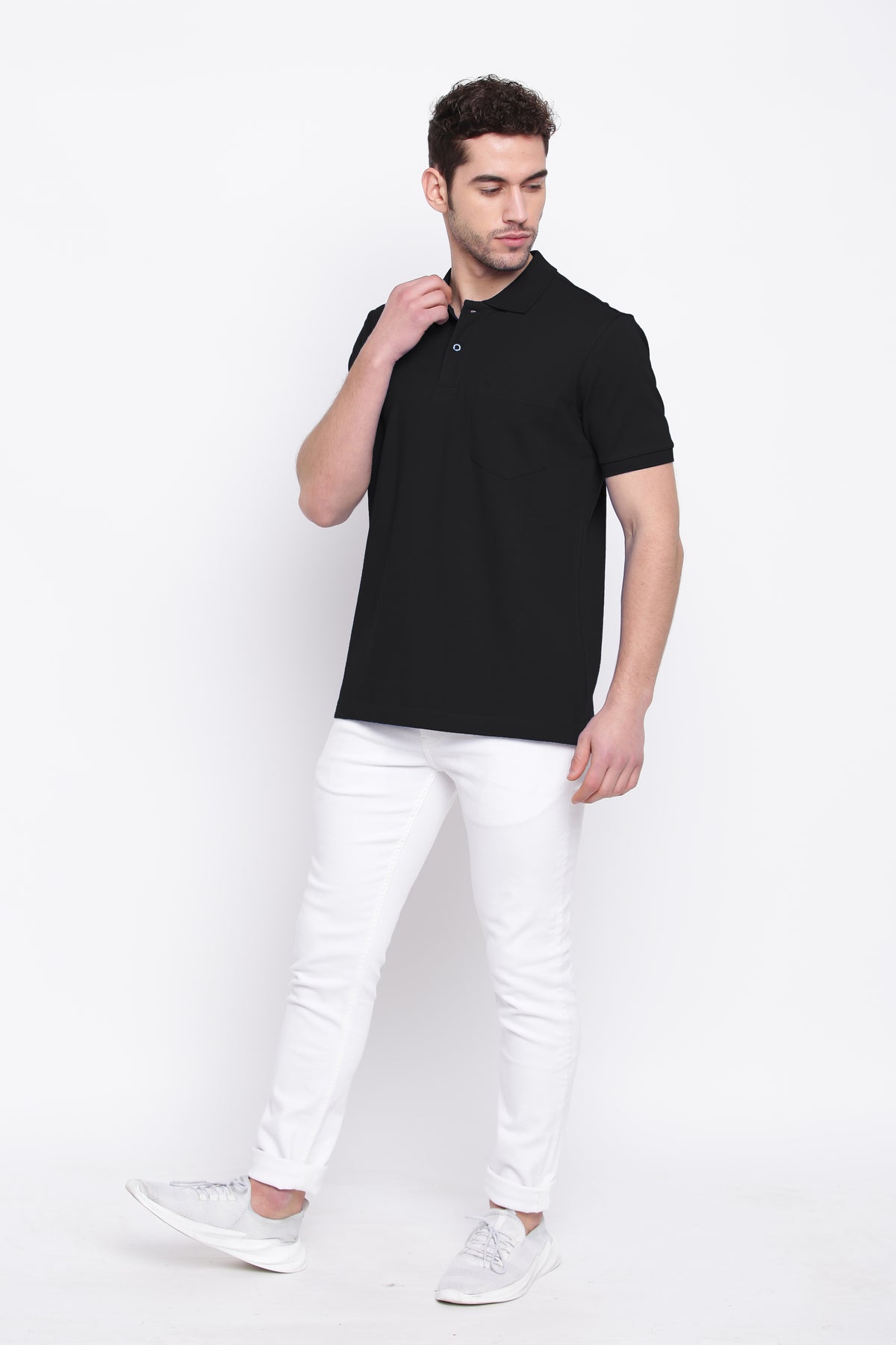 Poomer Polo Collar T-Shirt www.poomer.net Poomer Clothing Company