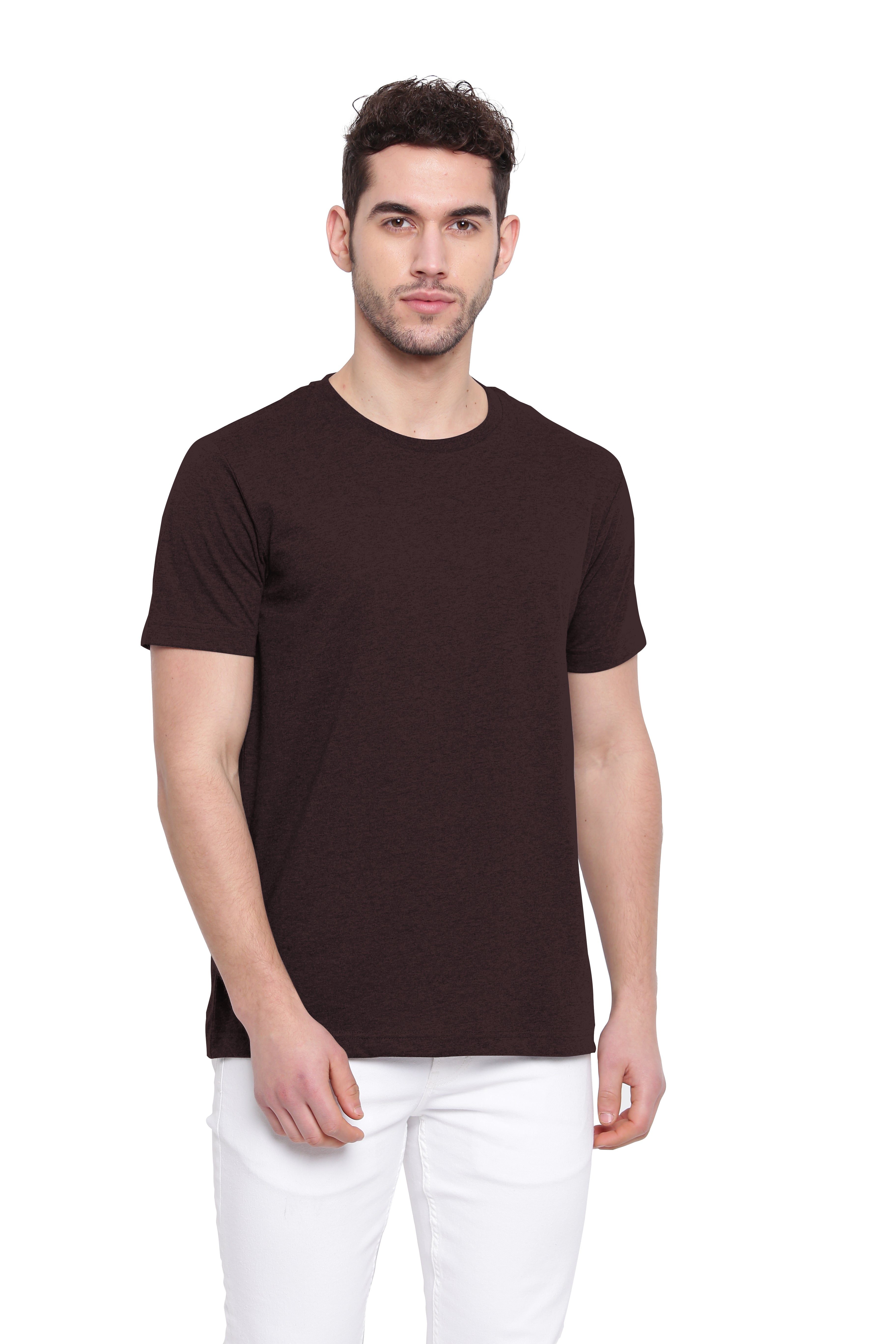 Poomer Casual T-Shirt - Brown