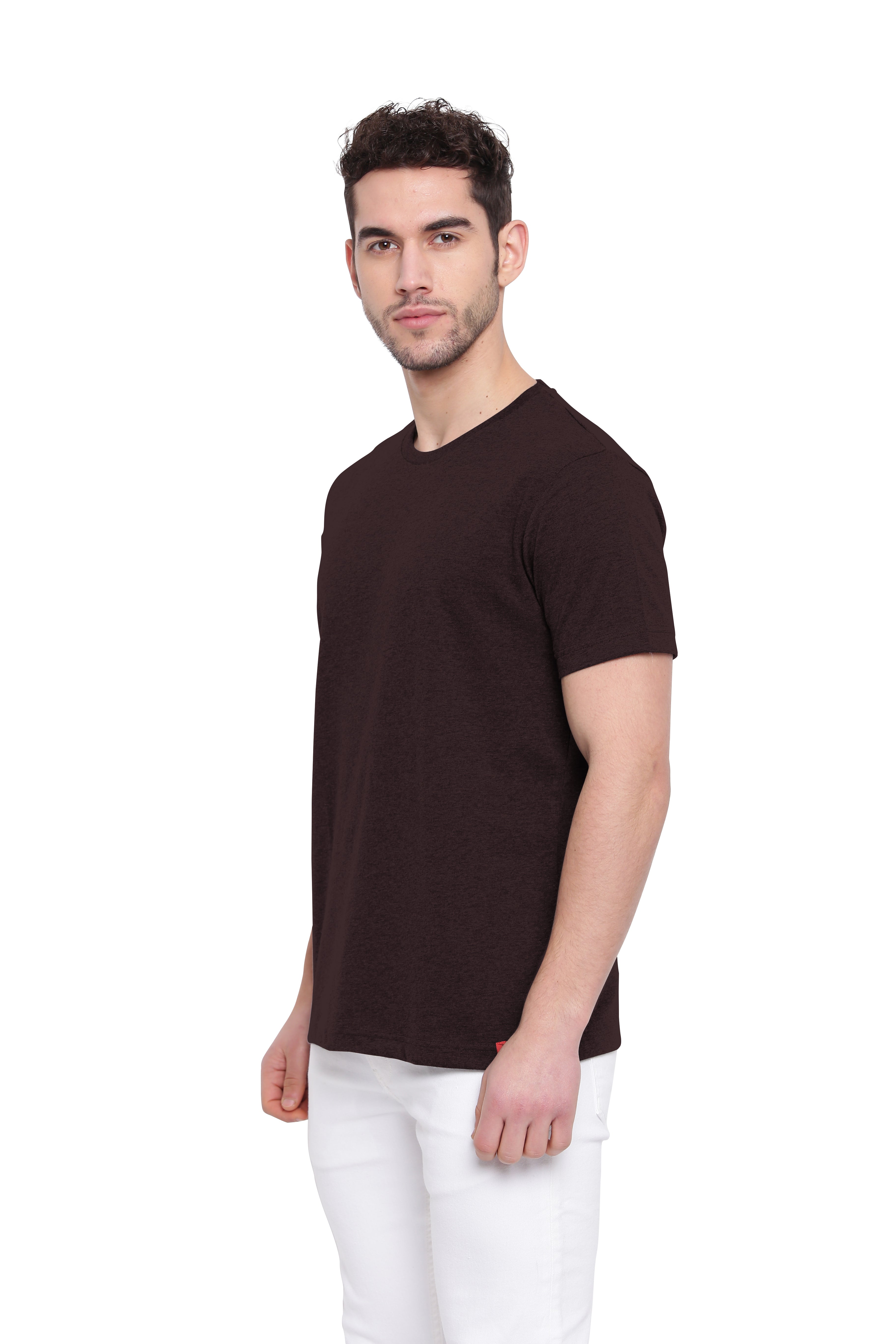 Poomer Casual T-Shirt - Brown