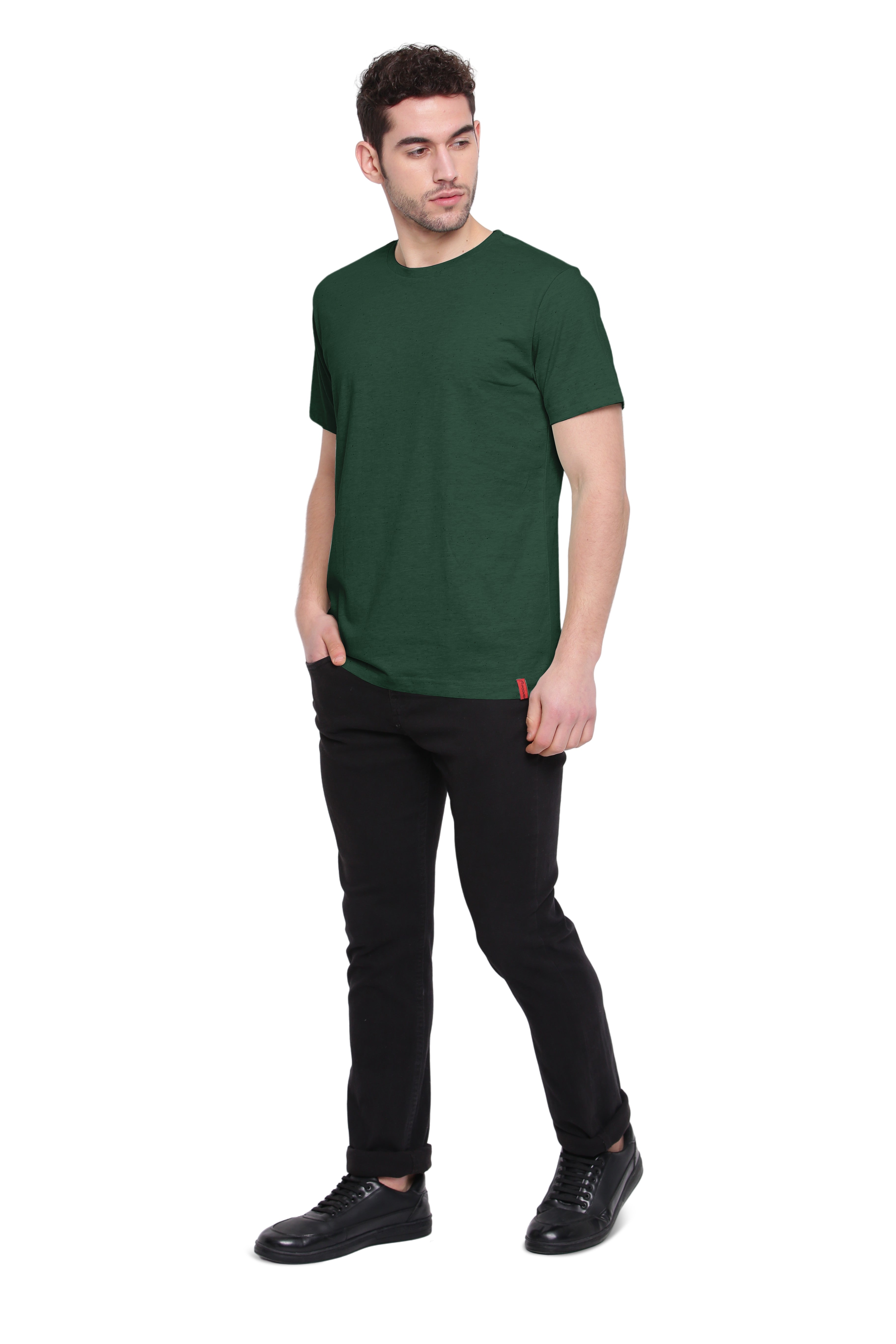 Poomer Casual T-Shirt - Dark Green