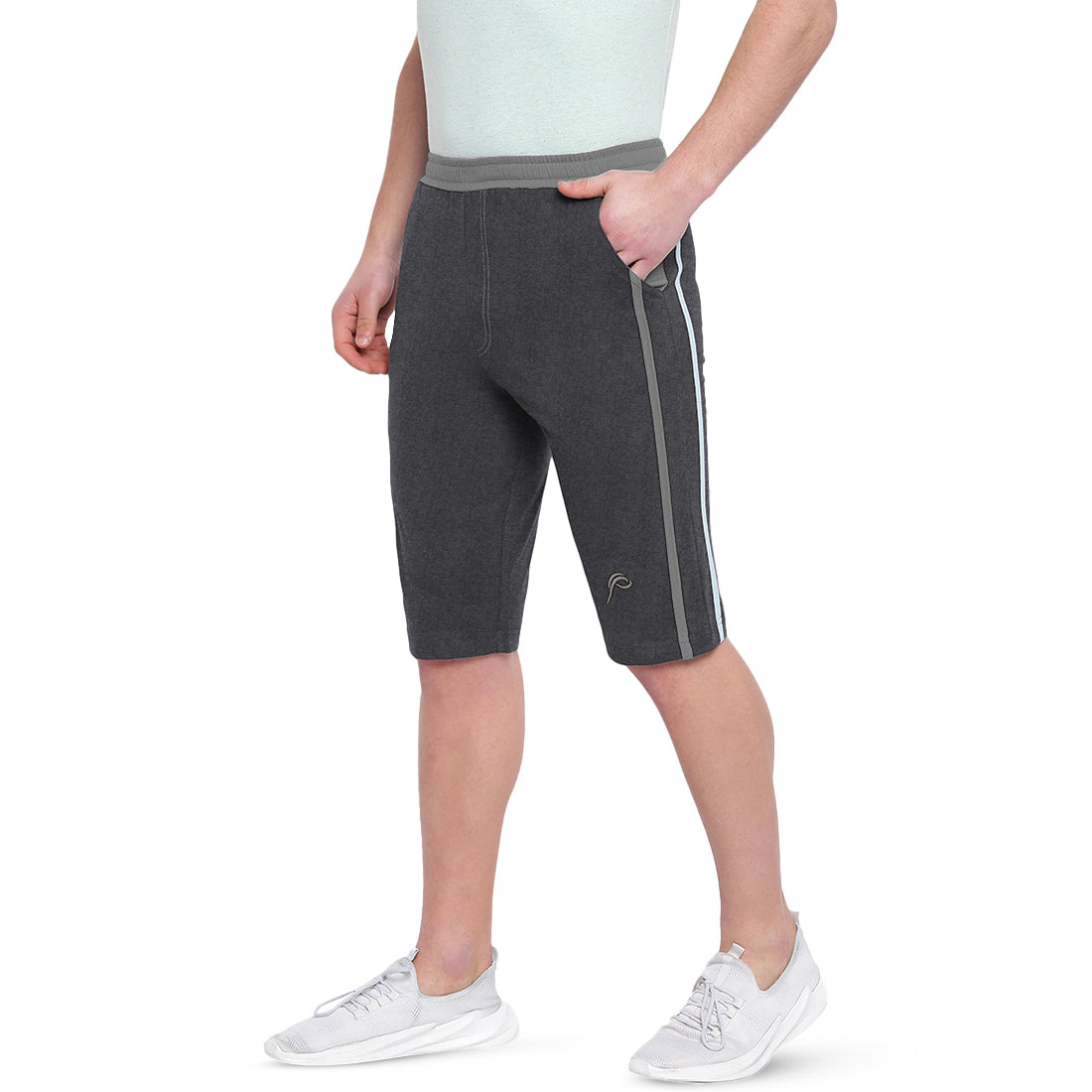 Poomer Capri Pant - Dark Melange