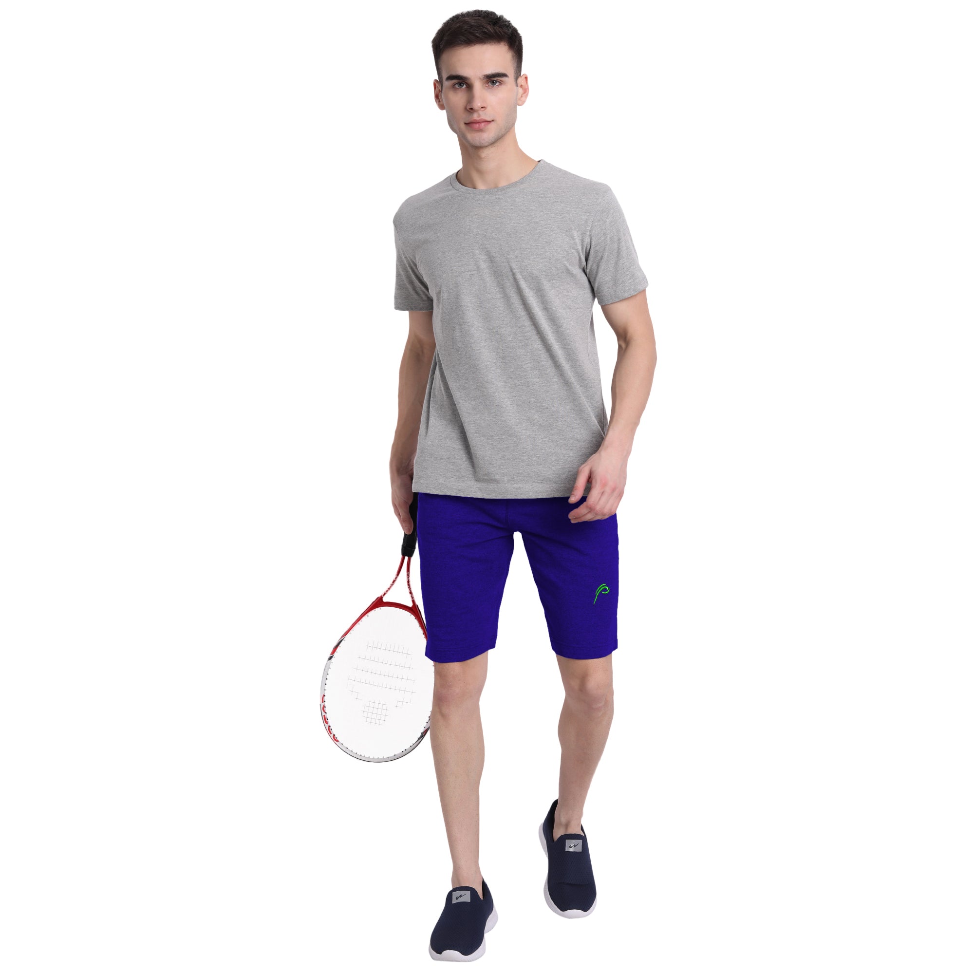 Poomer 3/4th Shorts - Dark Navy