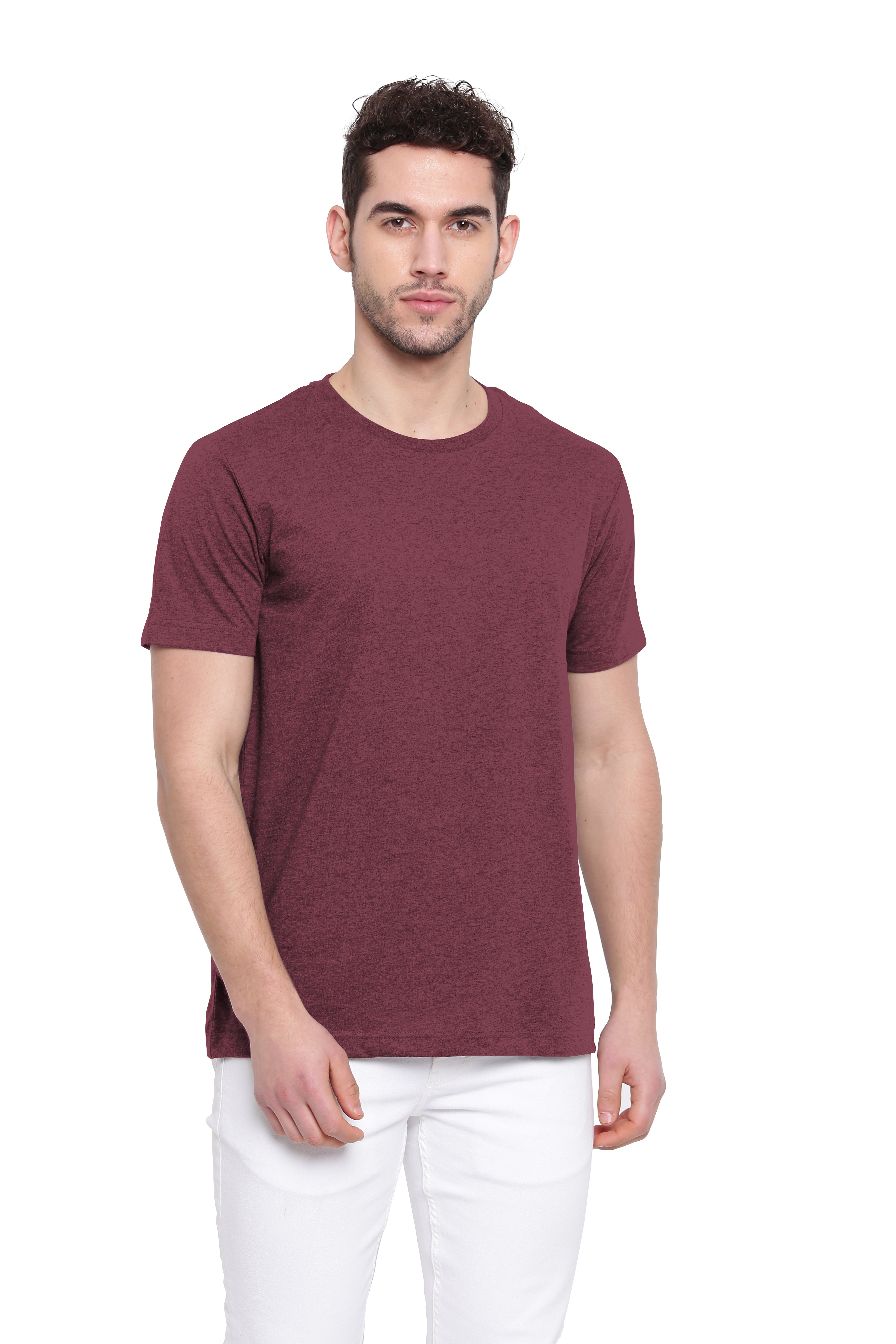 Poomer Casual T-Shirt - Maroon