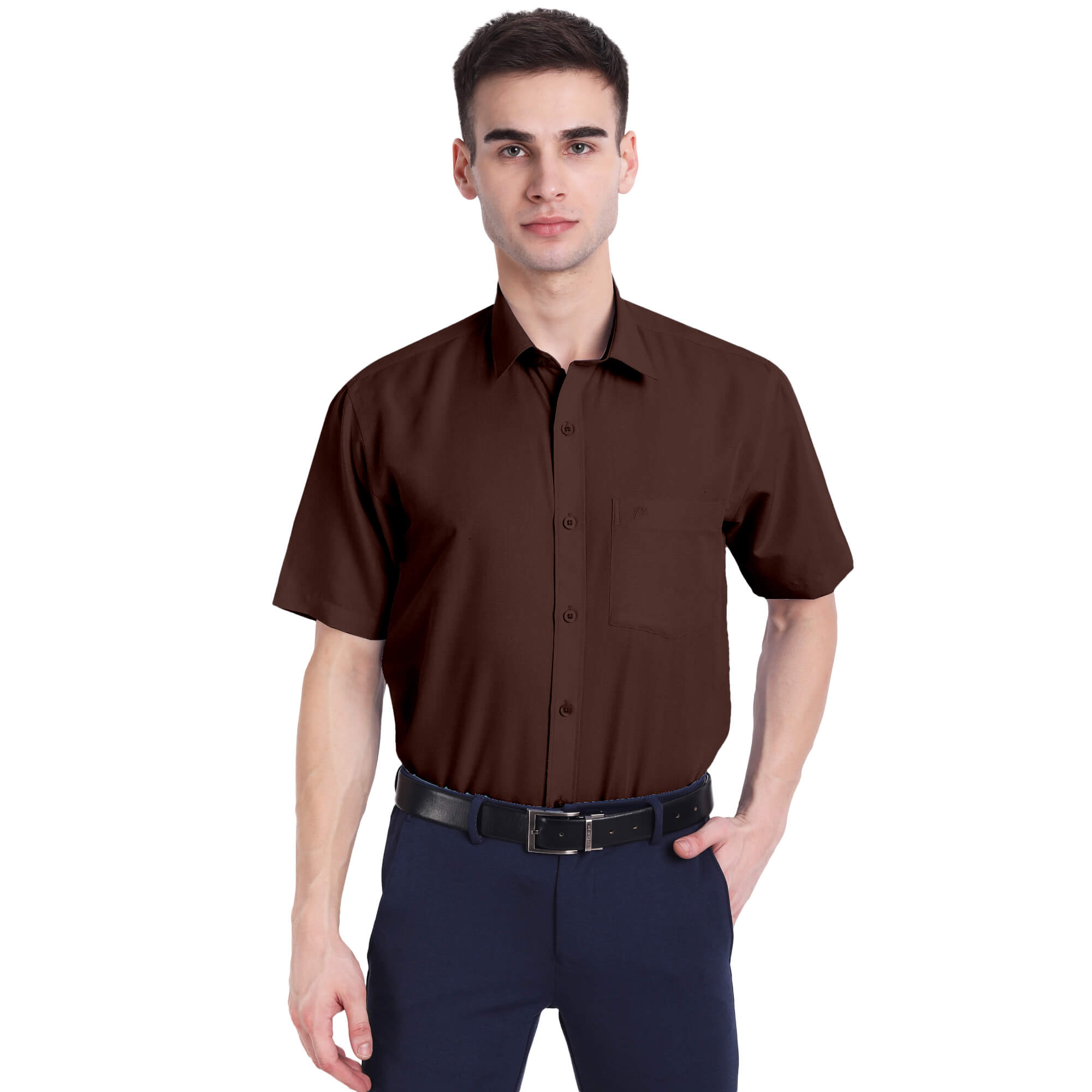 Poomer Elite Colour Shirt - Coffee Brown