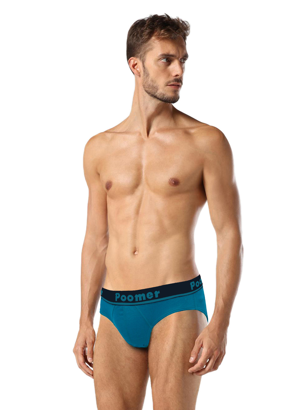 Poomer Club Man Brief - Oxford Blue – Poomer Clothing Company