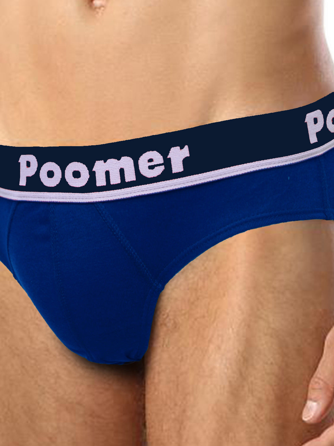 Poomer Club Man Brief - Royal Blue