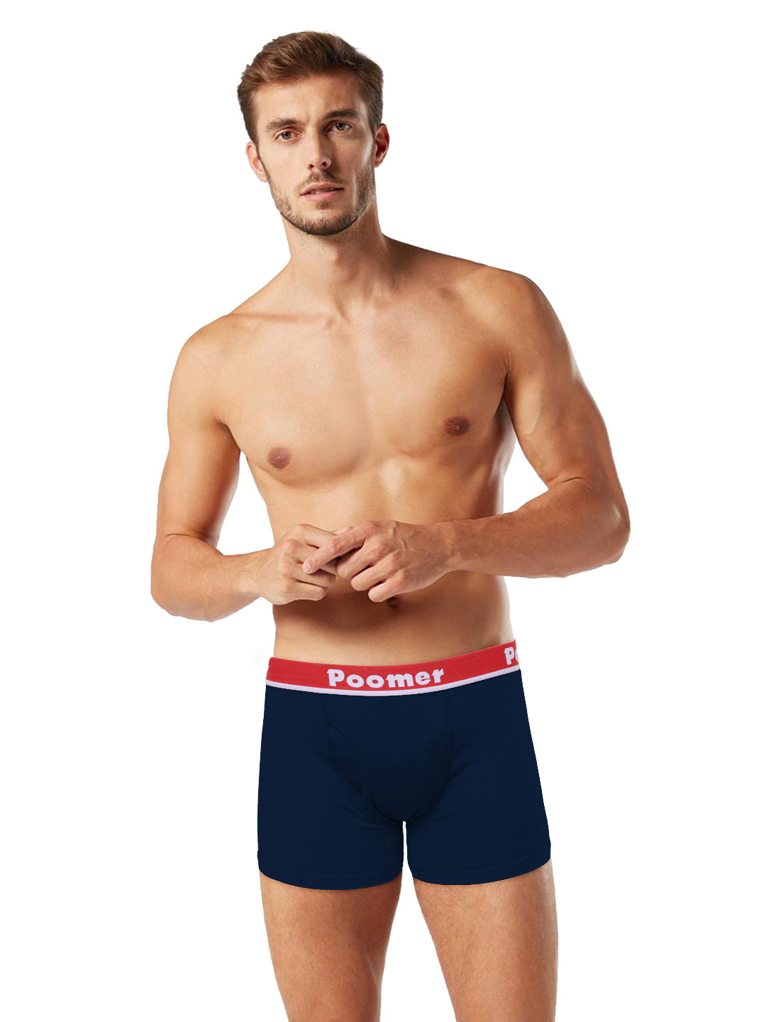 Poomer Club Man Trunks - Navy Blue