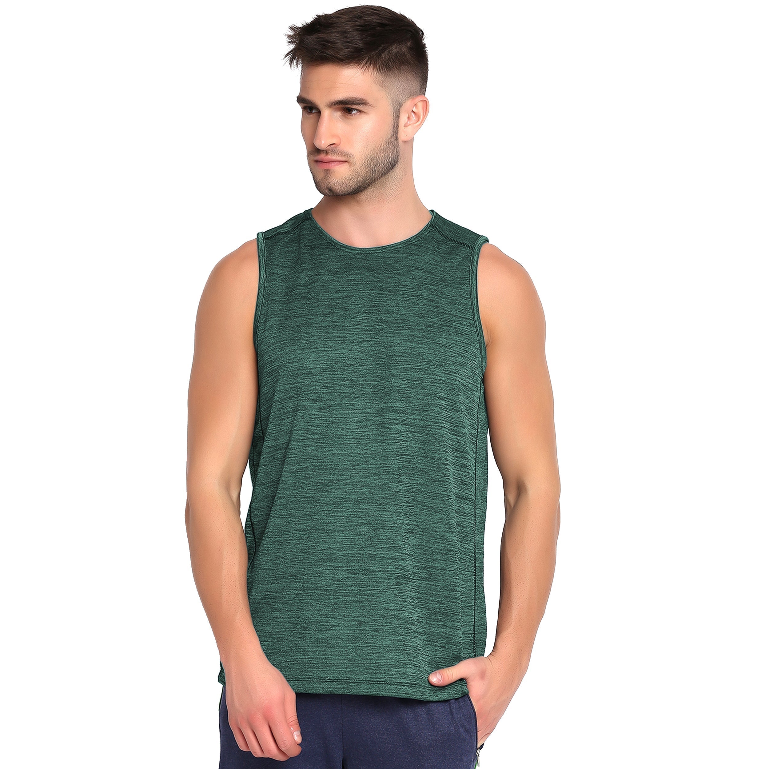 Poomer Tank Top - Power Vest - Ocean Green