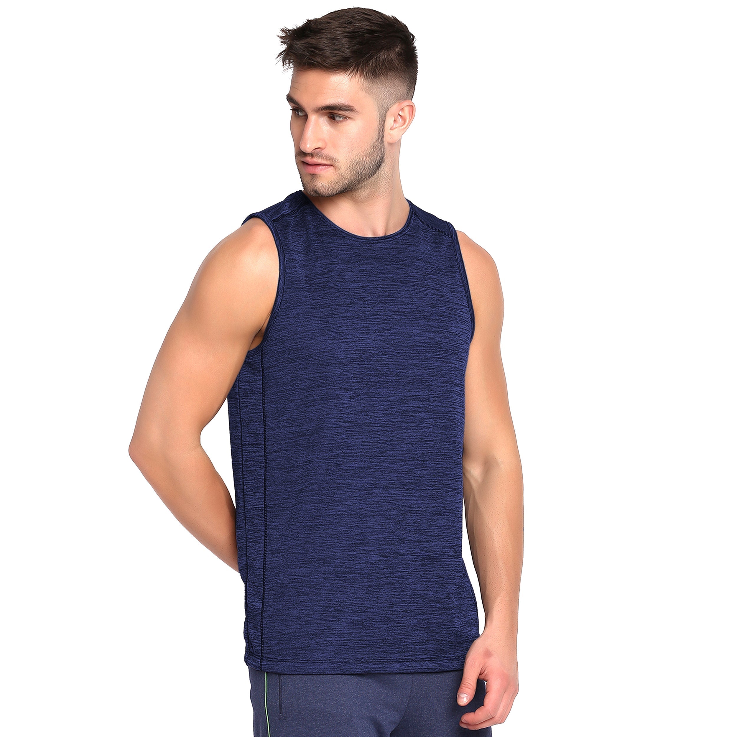 Poomer Tank Top - Power Vest - Navy Blue