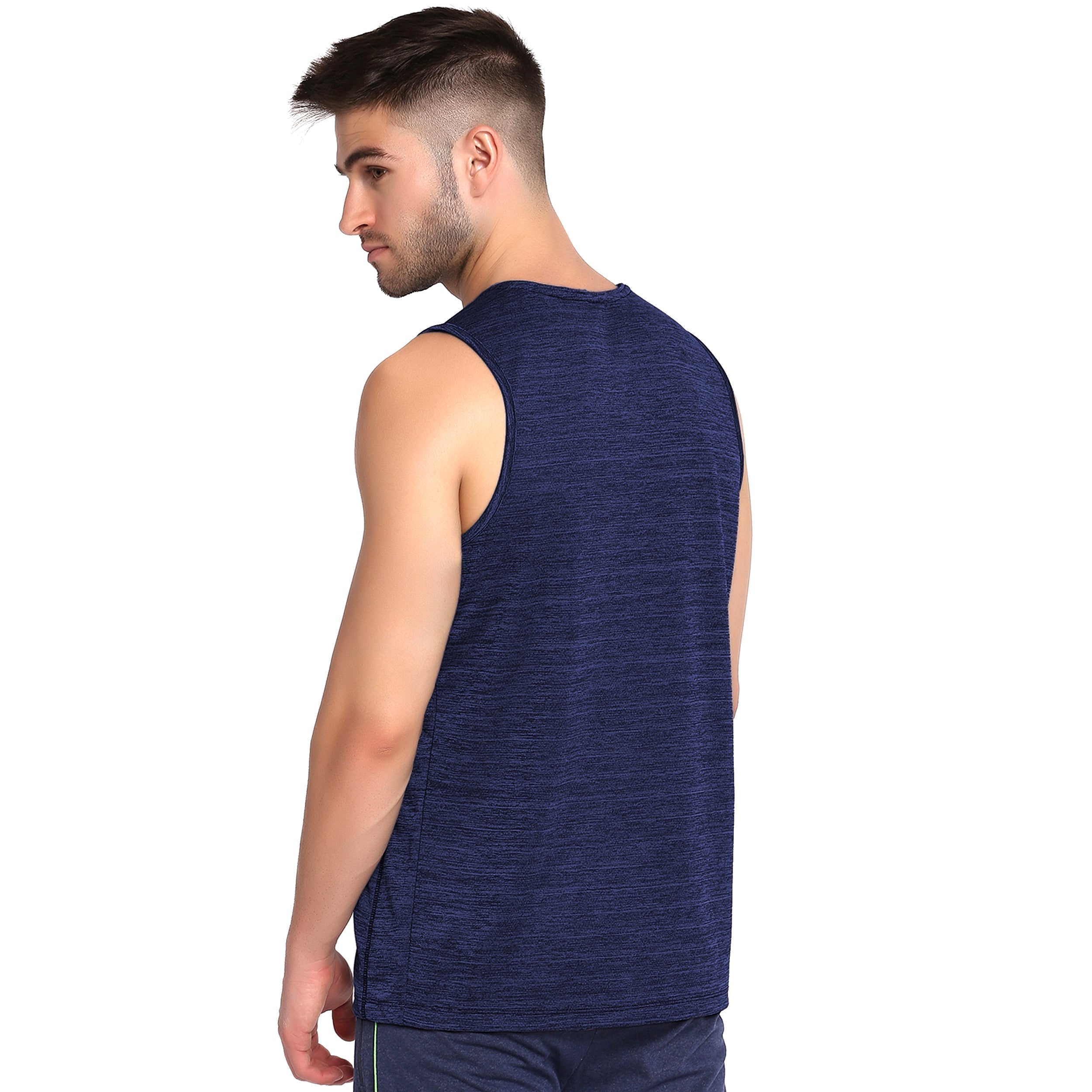 Poomer Tank Top - Power Vest - Navy Blue