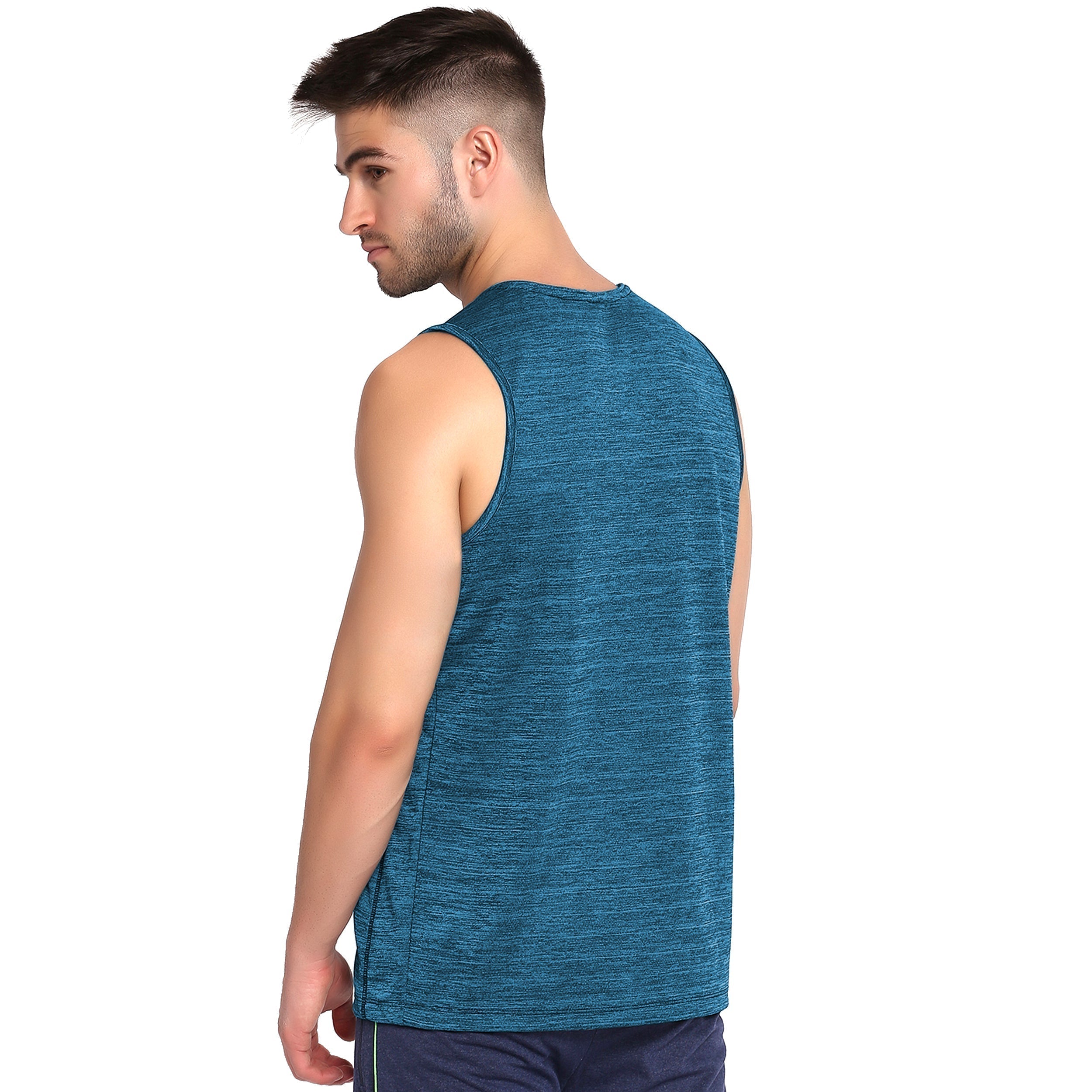 Poomer Tank Top - Power Vest - Teal Blue