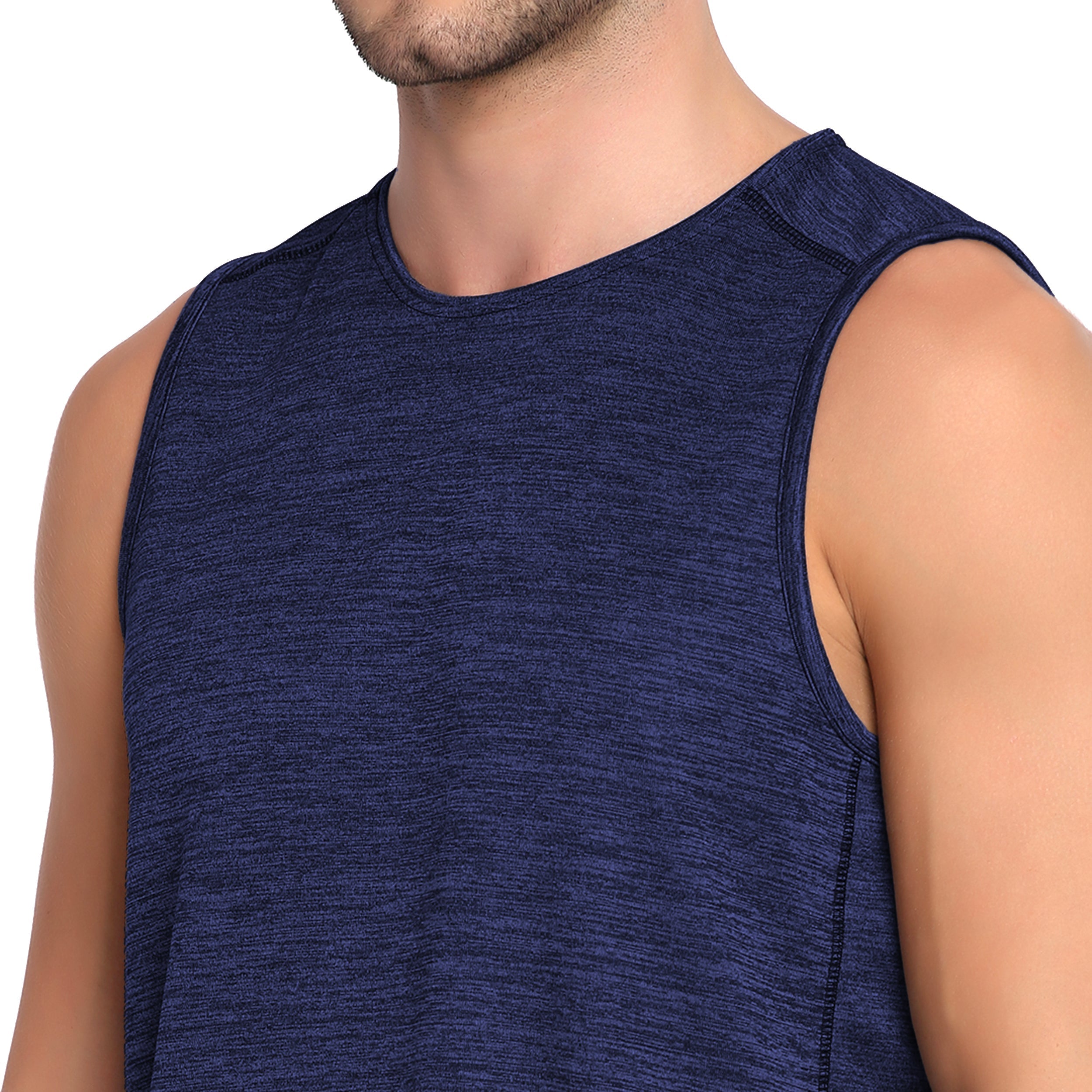 Poomer Tank Top - Power Vest - Navy Blue