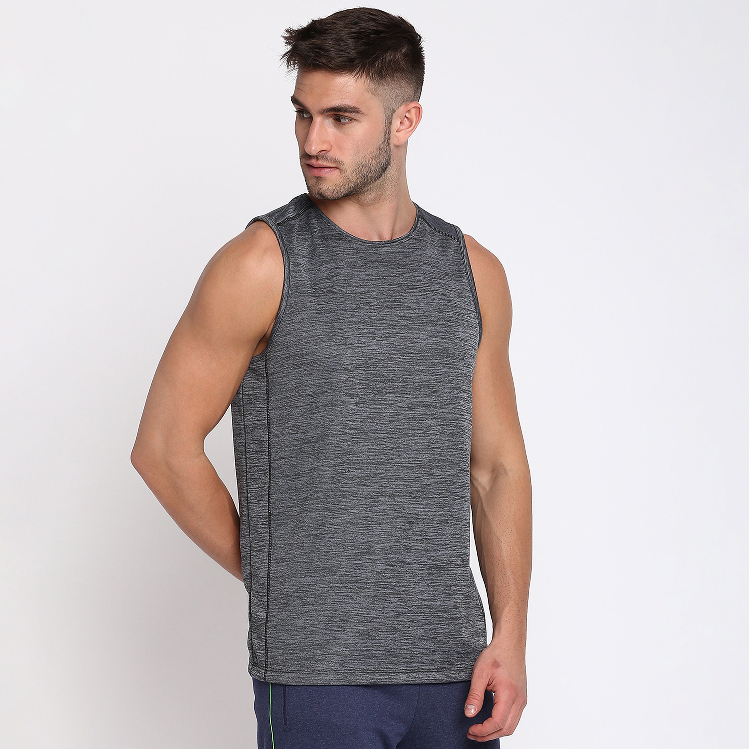 Poomer Tank Top - Power Vest - Charcoal Grey