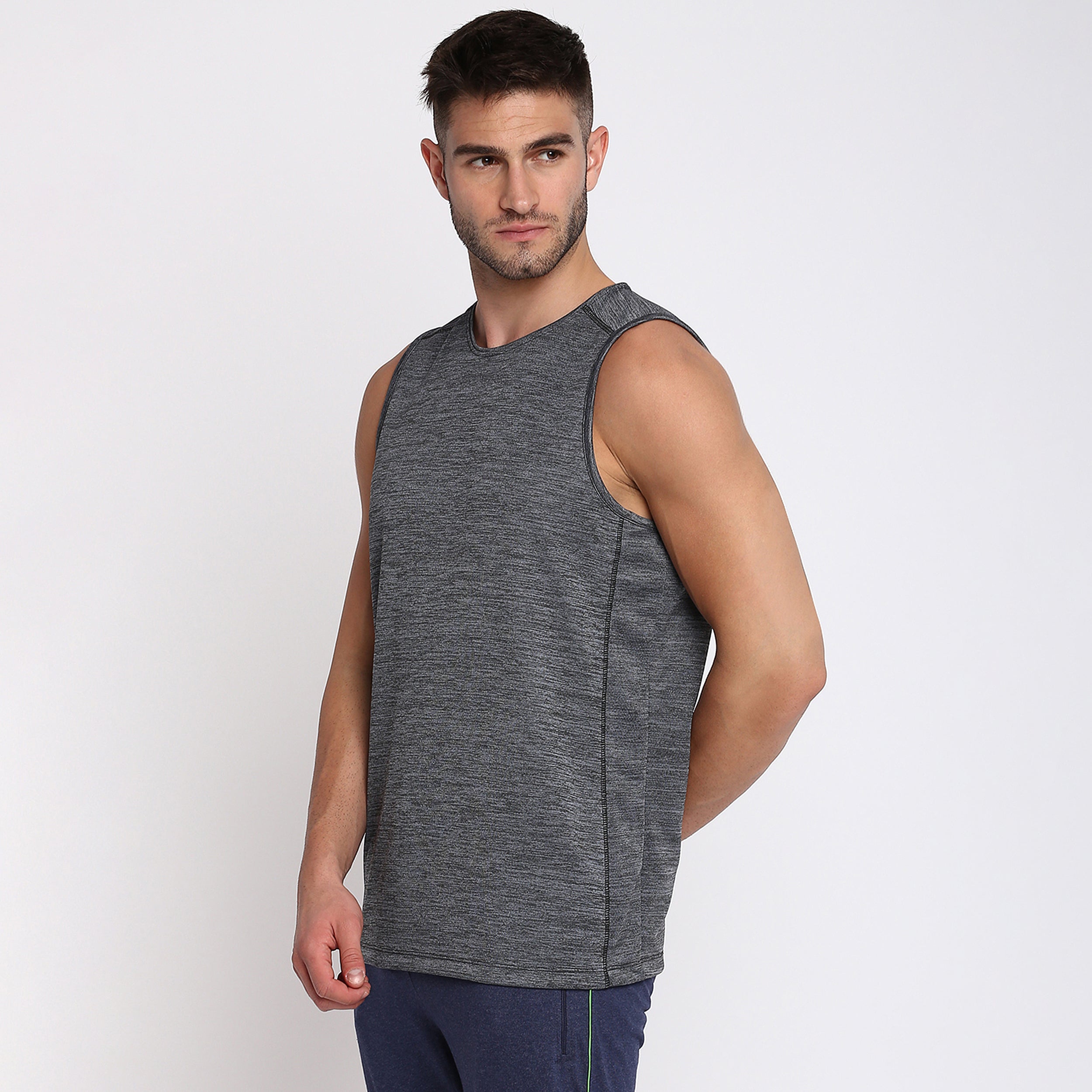 Poomer Tank Top - Power Vest - Charcoal Grey