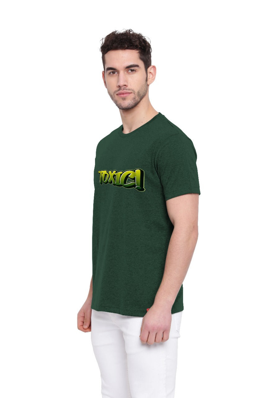 Poomer Printed T-Shirt Toxic - Green