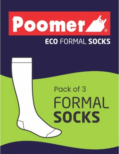 Poomer Eco Formal Socks (Pack of 3)